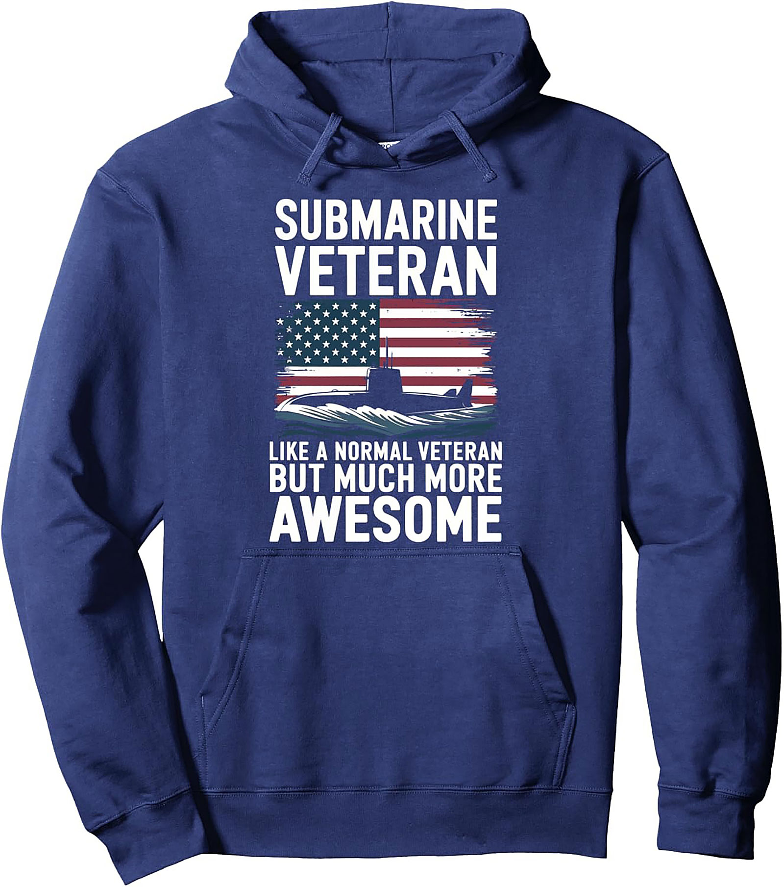 Submarine Veteran Pullover Hoodie | Awesome Sub Vet Gift