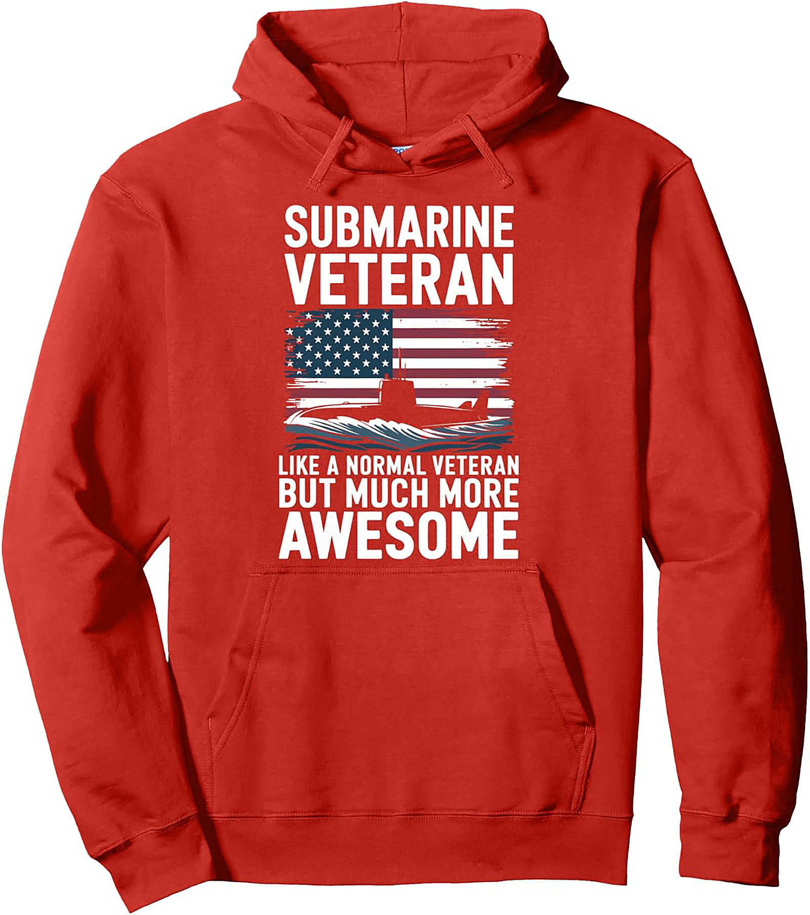 Submarine Veteran Pullover Hoodie | Awesome Sub Vet Gift