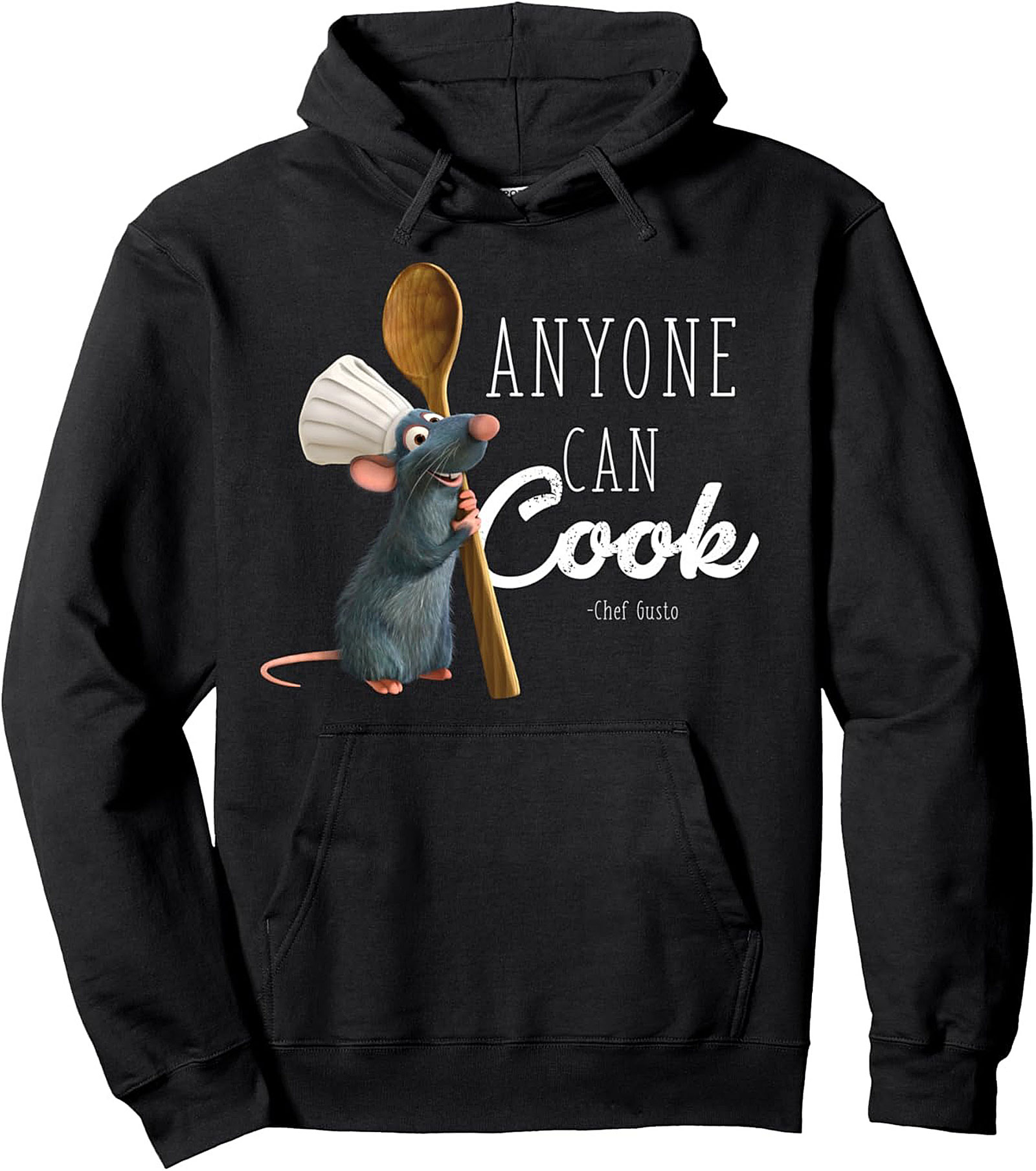 Ratatouille Pullover Hoodie Anyone Can Cook Graphic