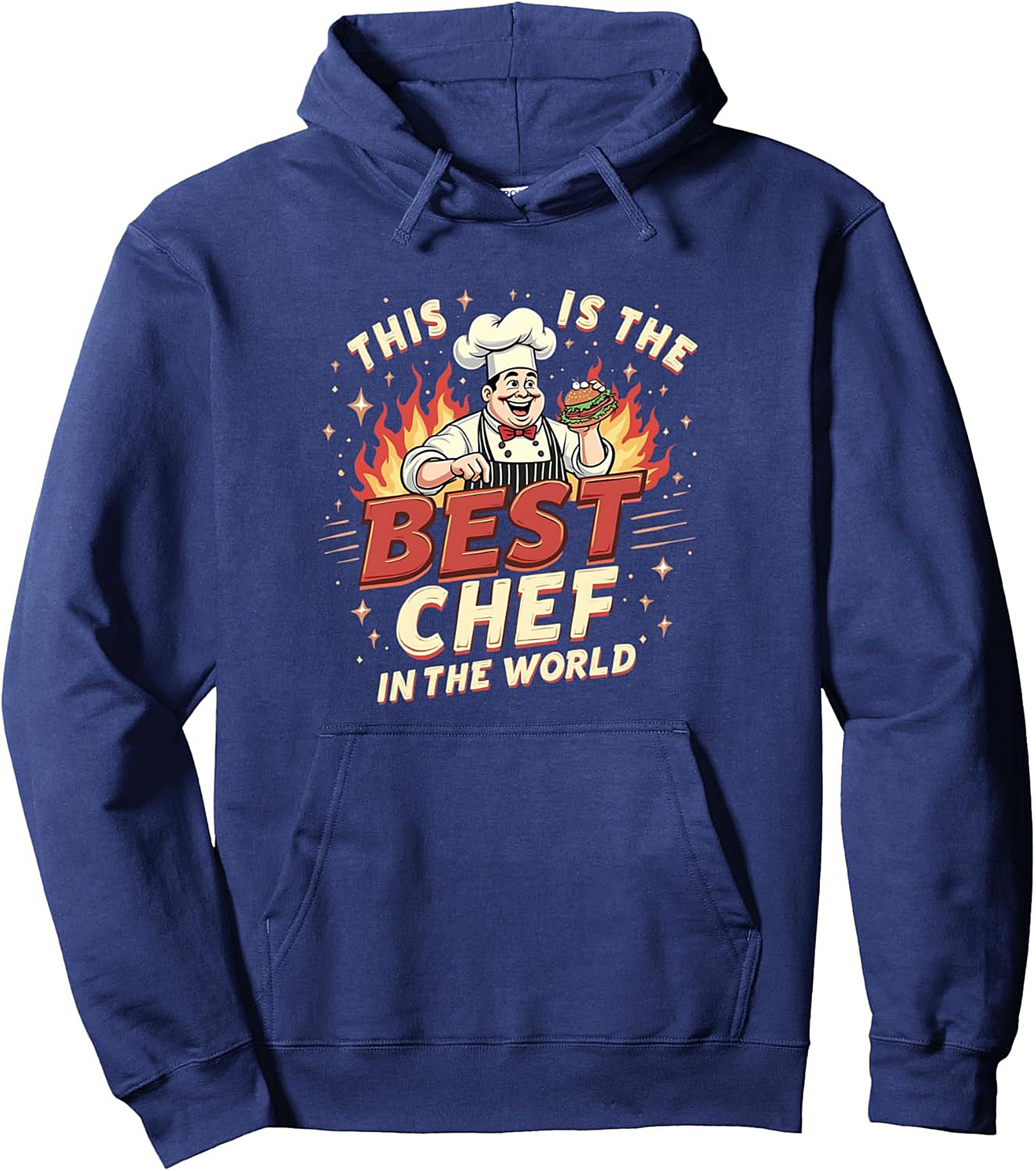Best Chef Pullover Hoodie Funny Culinary Graphic Gift
