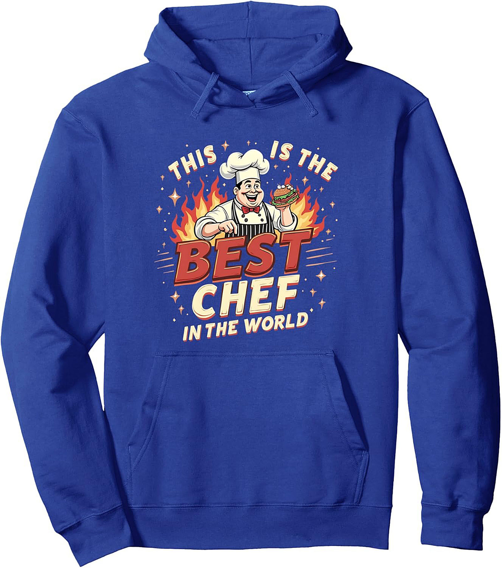 Best Chef Pullover Hoodie Funny Culinary Graphic Gift