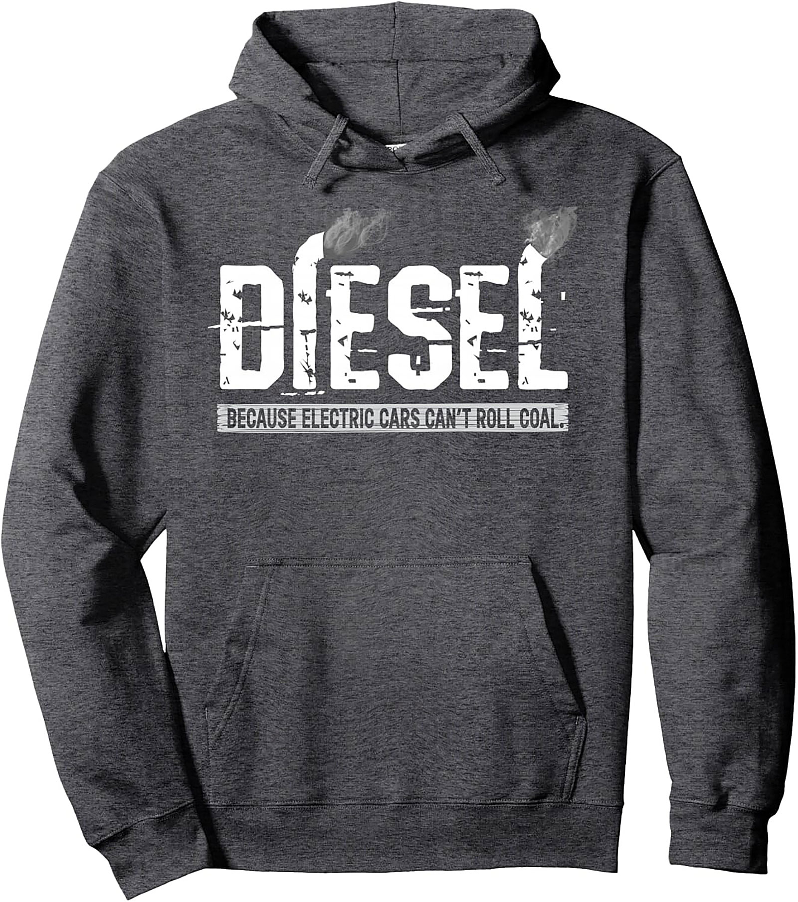 DIESEL Enthusiast Graphic Hoodie: Because Electric Cars Can’t Roll Coal