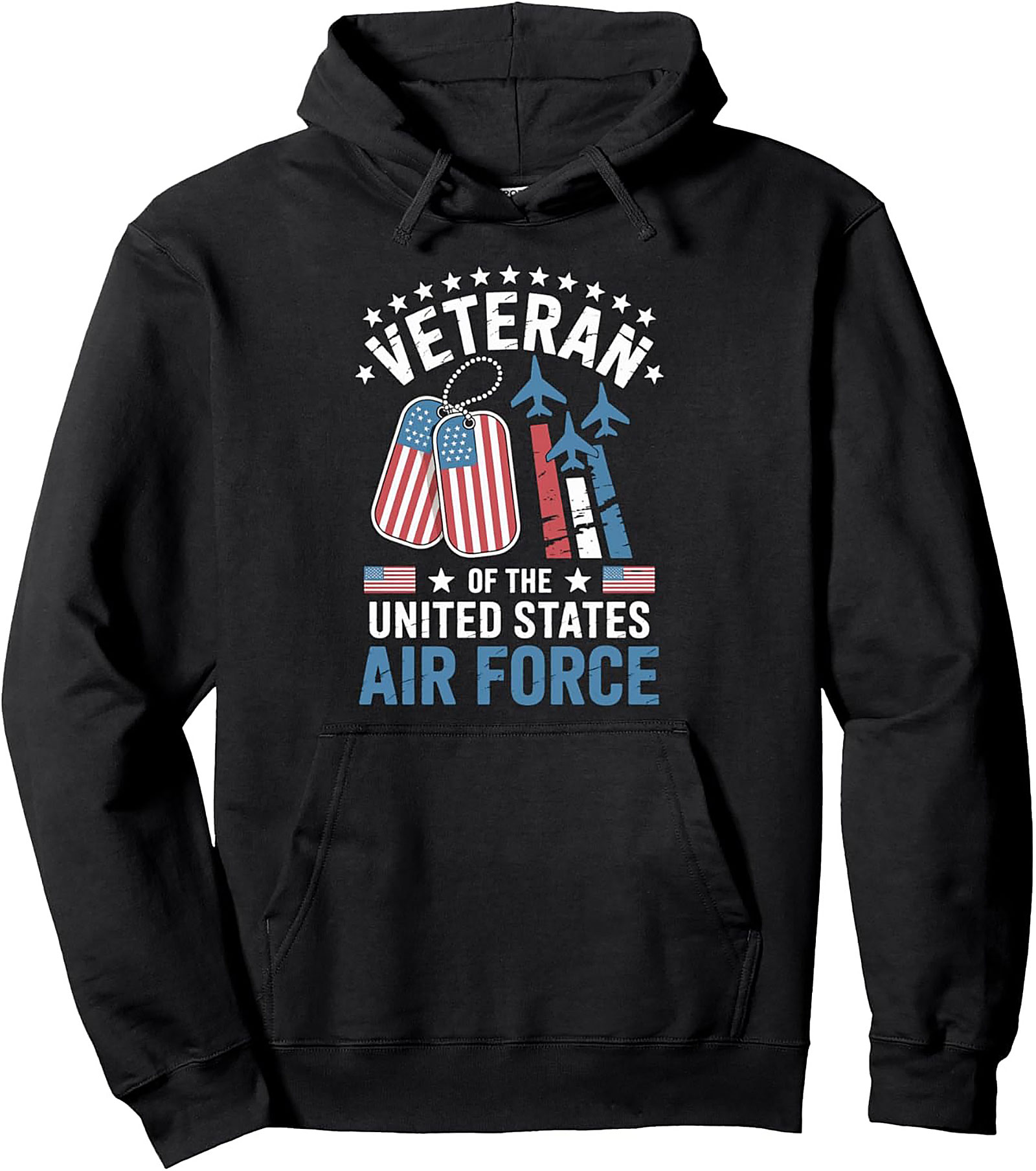 Air Force Veteran Pullover Hoodie | USAF Pride Gift