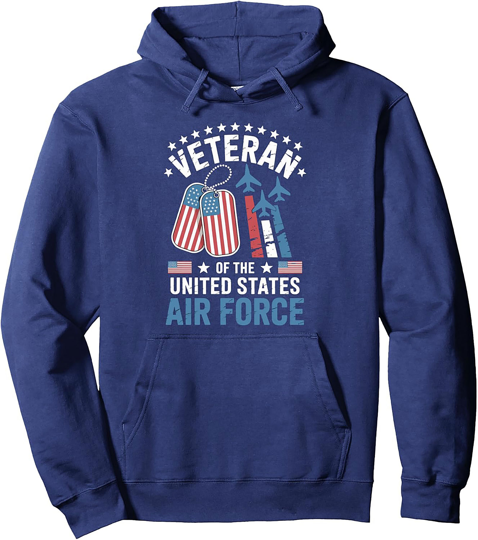 Air Force Veteran Pullover Hoodie | USAF Pride Gift