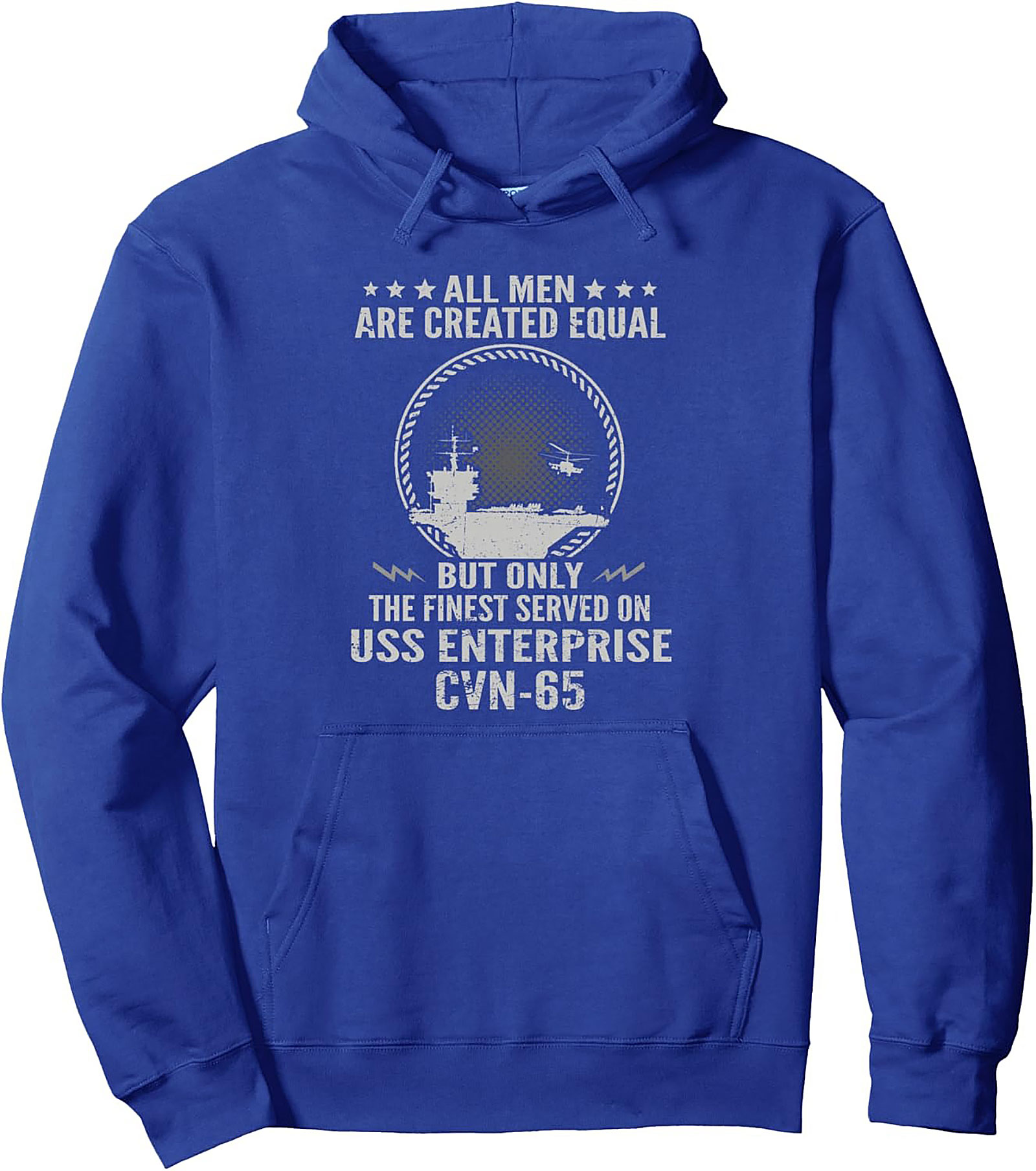 USS Enterprise CVN-65 Pullover Hoodie | Veteran Graphic