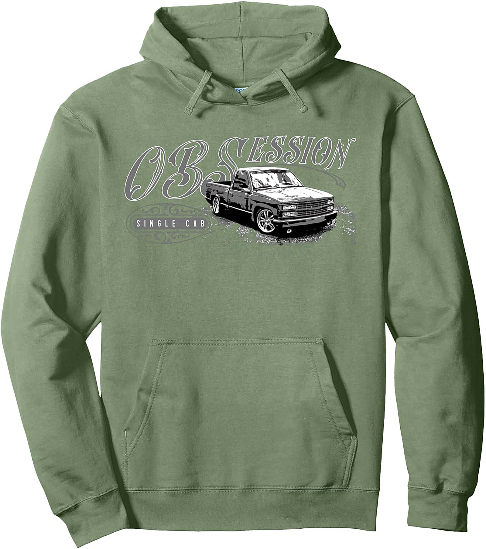 OBSESSION Single Cab Truck Pullover Hoodie | Vintage Truck Graphic Hoodie