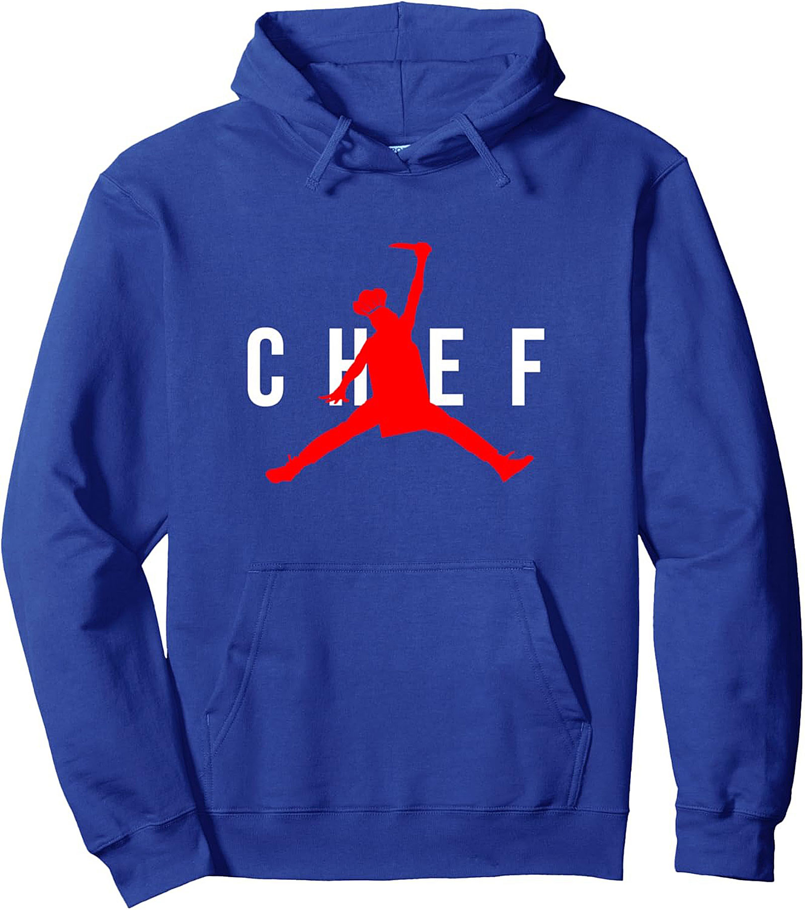 Chef Graphic Hoodie Culinary Jumpman Pullover Cozy Fit