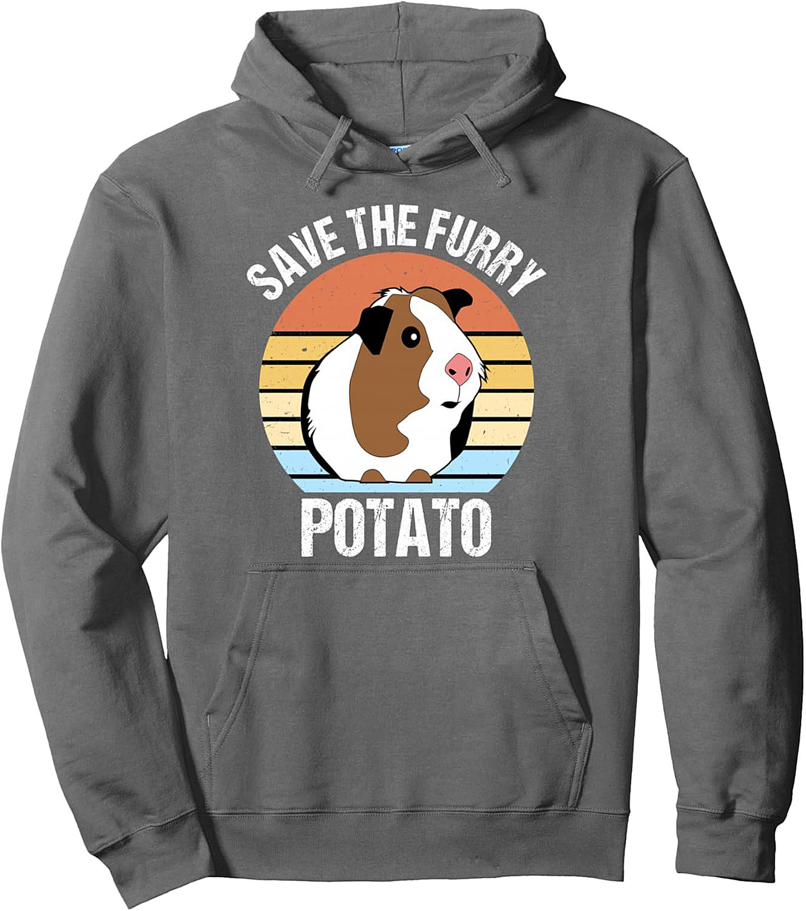 Furry Potato Guinea Pig Pullover Hoodie Cozy Pet Gift