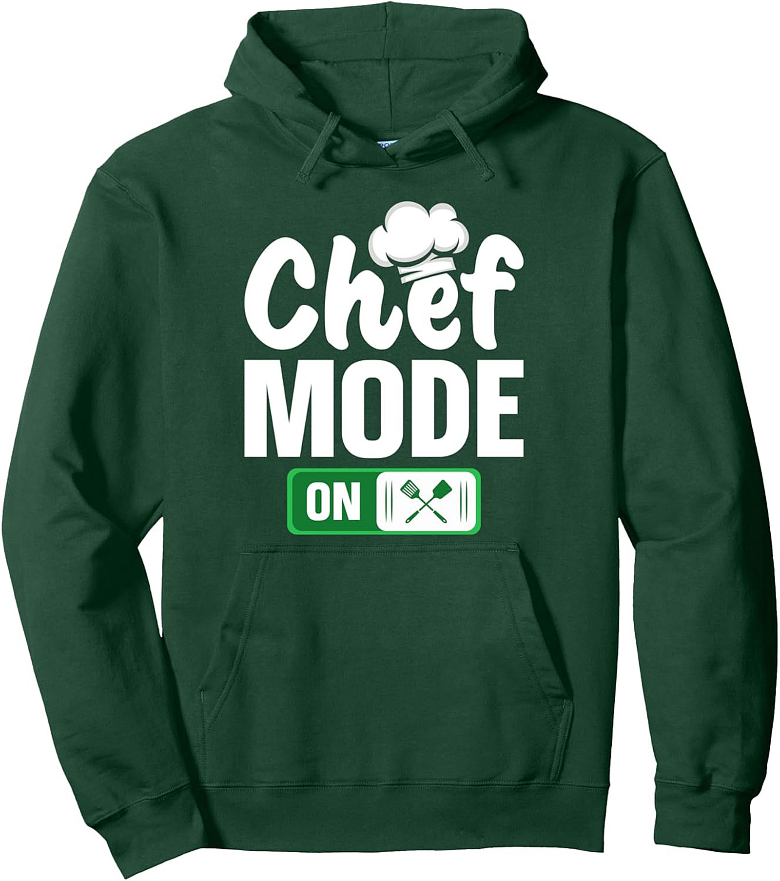 Chef Mode ON Pullover Hoodie Funny Culinary Graphic Gift