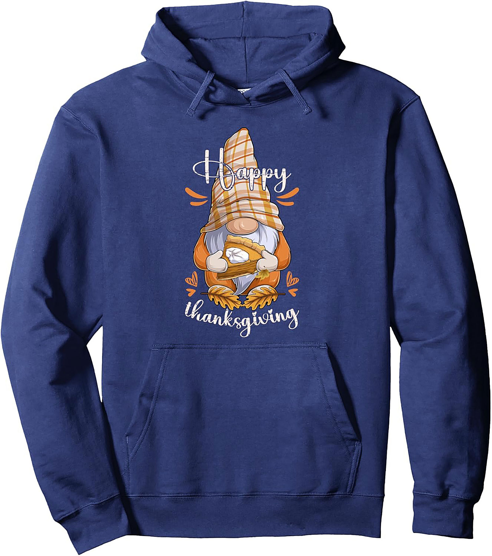 Cozy Thanksgiving Gnome Pullover Hoodie | Fall Gift