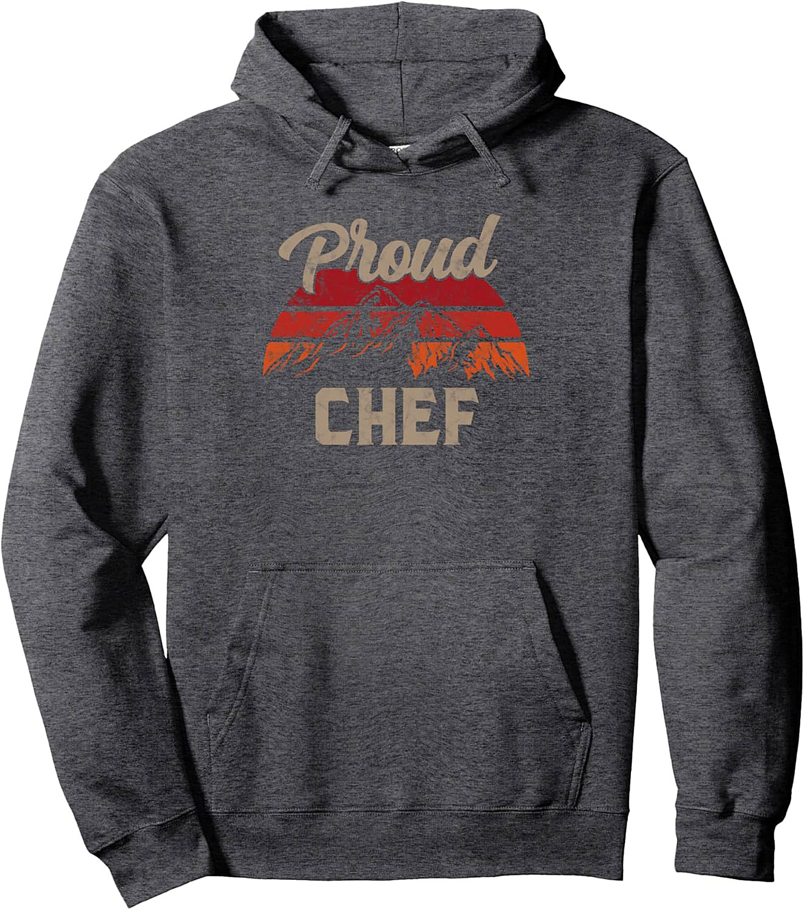 Proud Chef Pullover Hoodie Vintage Graphic Cozy Gift