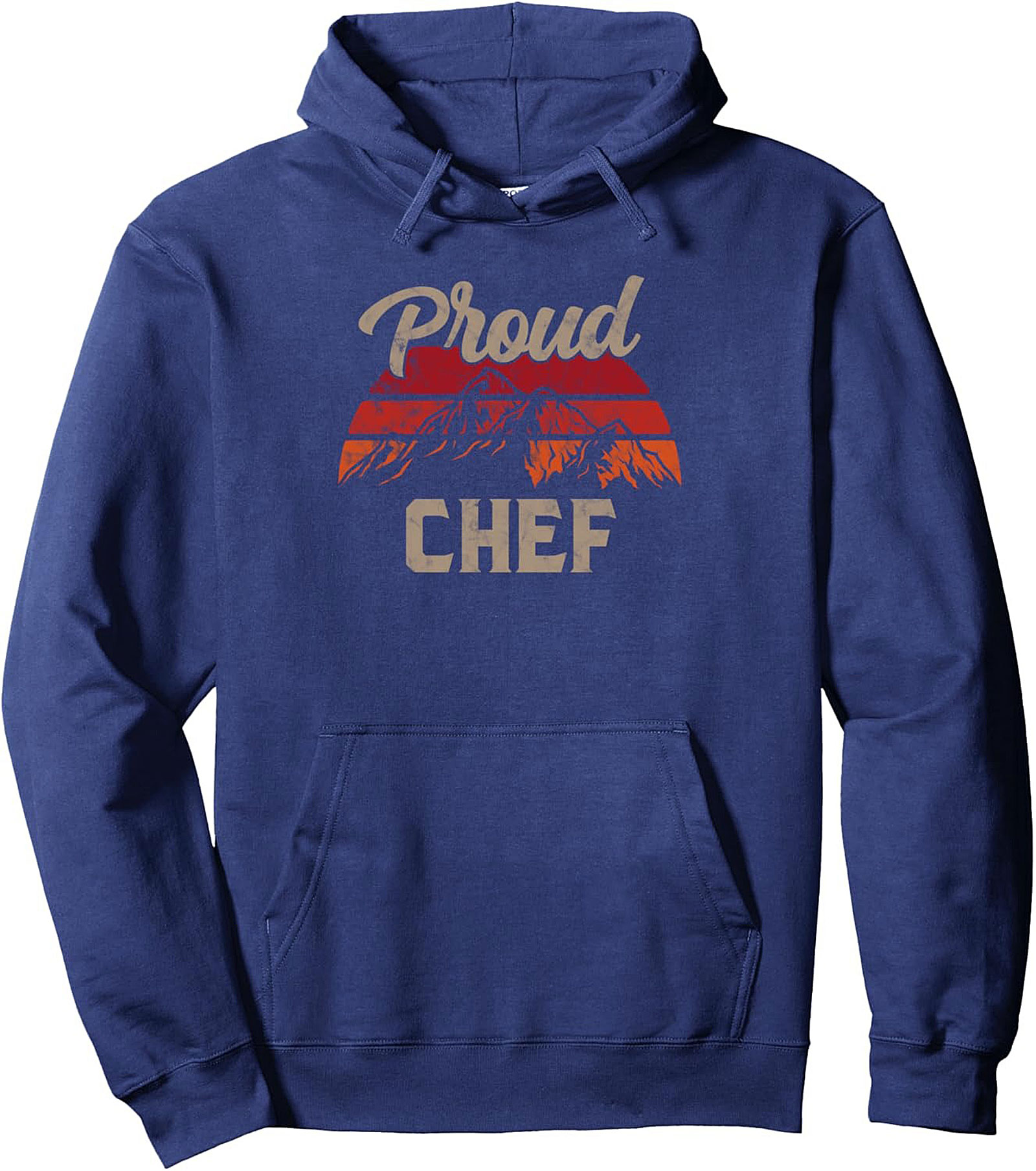 Proud Chef Pullover Hoodie Vintage Graphic Cozy Gift
