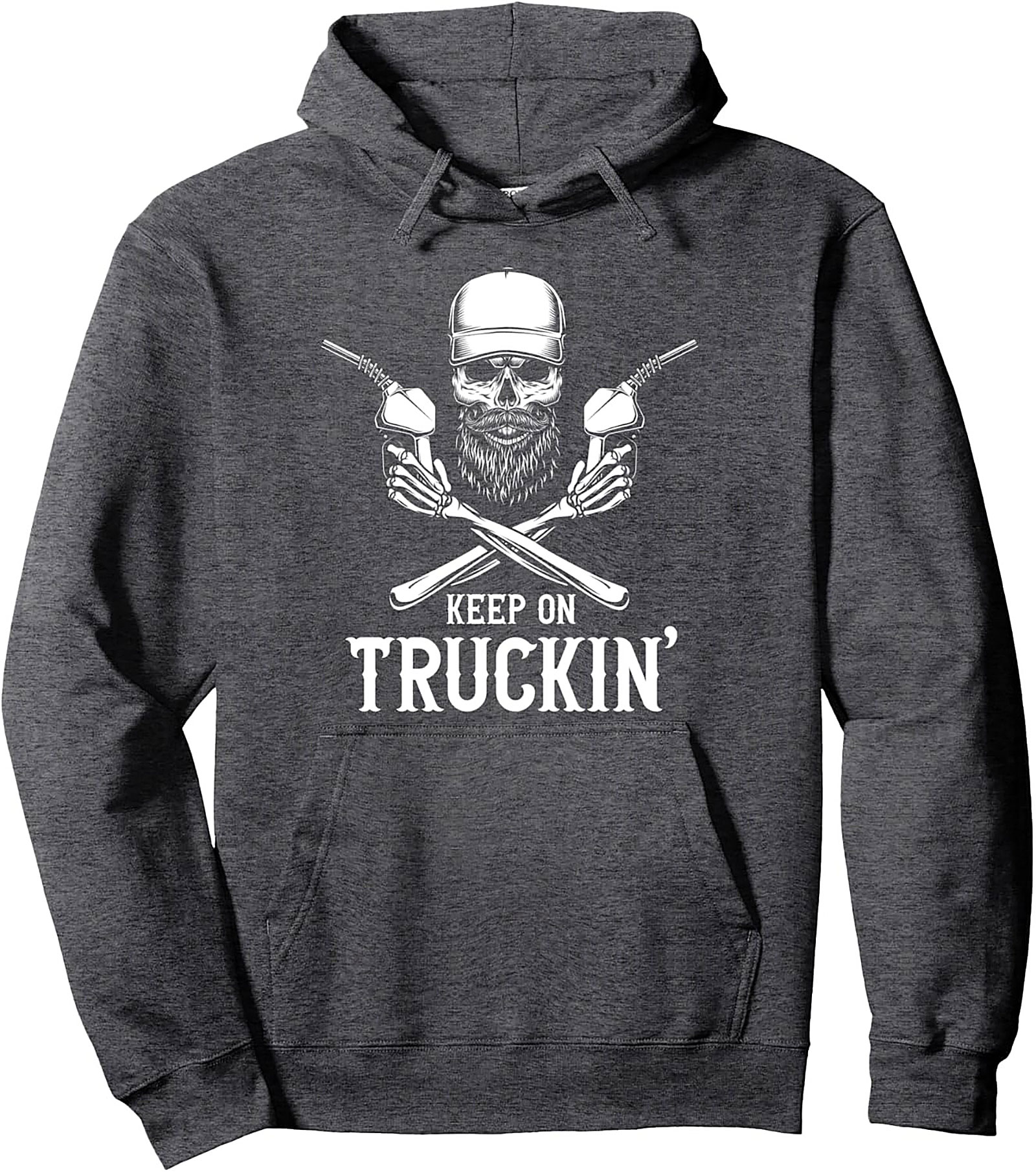 Keep On Truckin’ Trucker Graphic Hoodie | Road Warrior Pullover