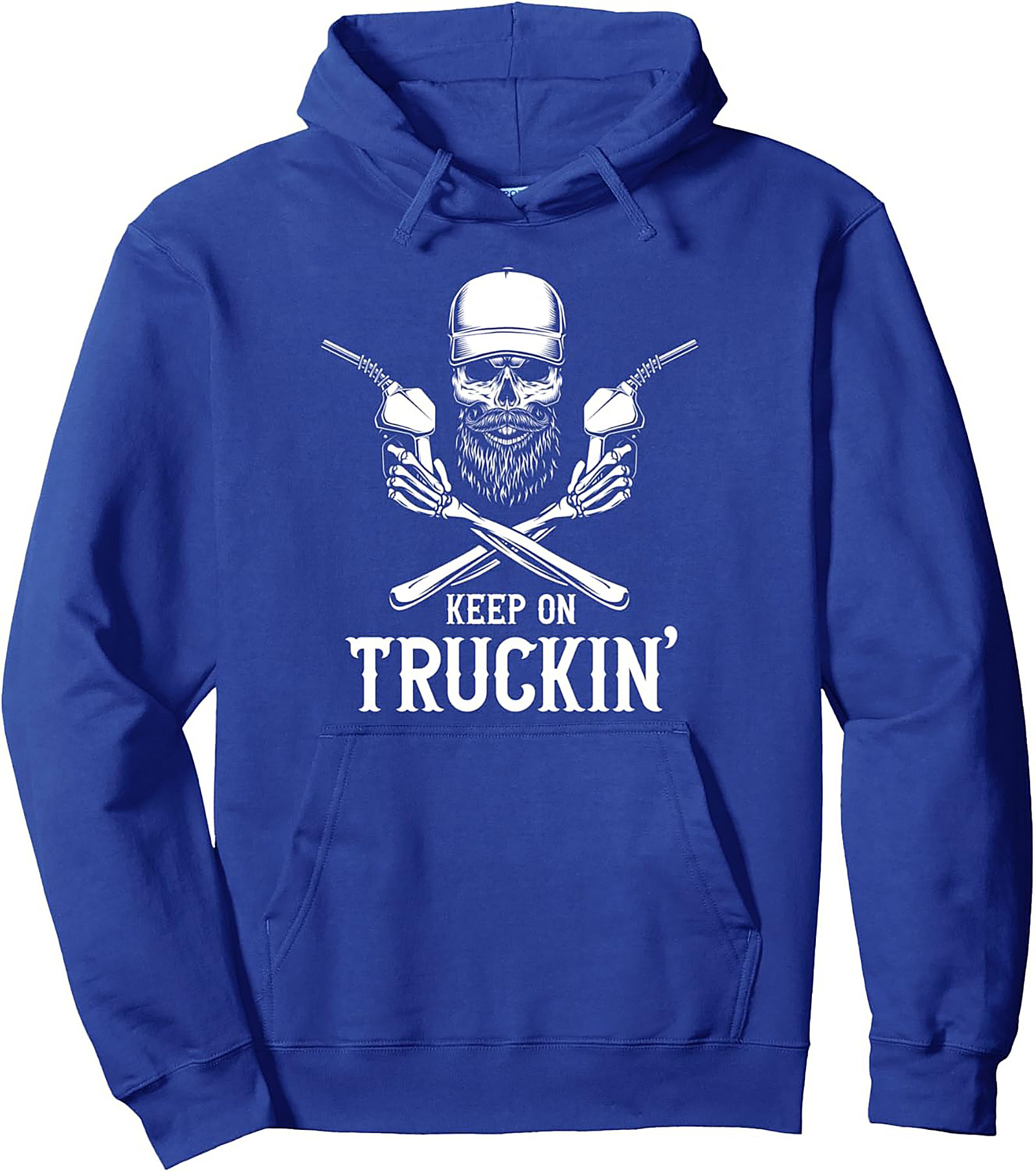 Keep On Truckin’ Trucker Graphic Hoodie | Road Warrior Pullover