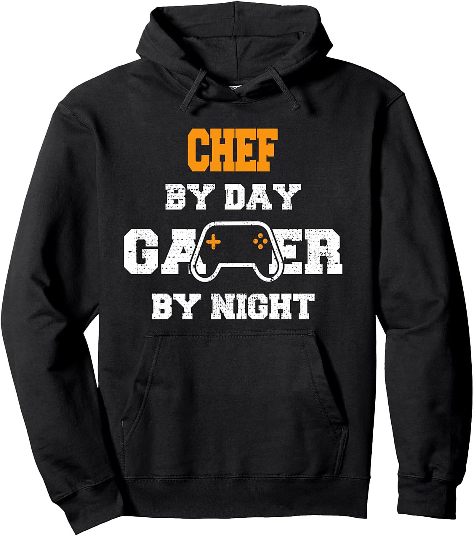 Chef Gamer Pullover Hoodie Funny Culinary Gift