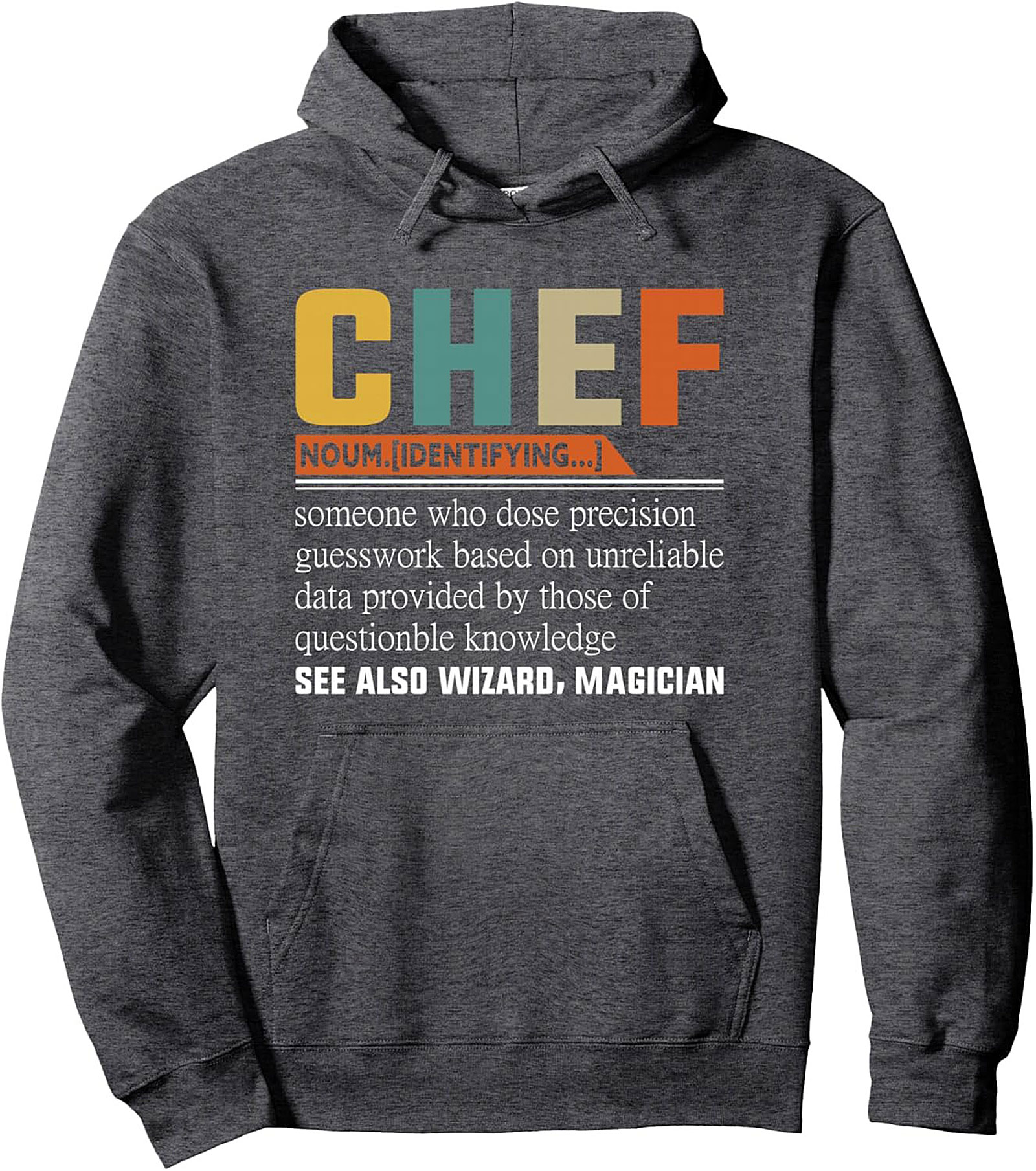 Funny Chef Definition Pullover Hoodie Kitchen Gift