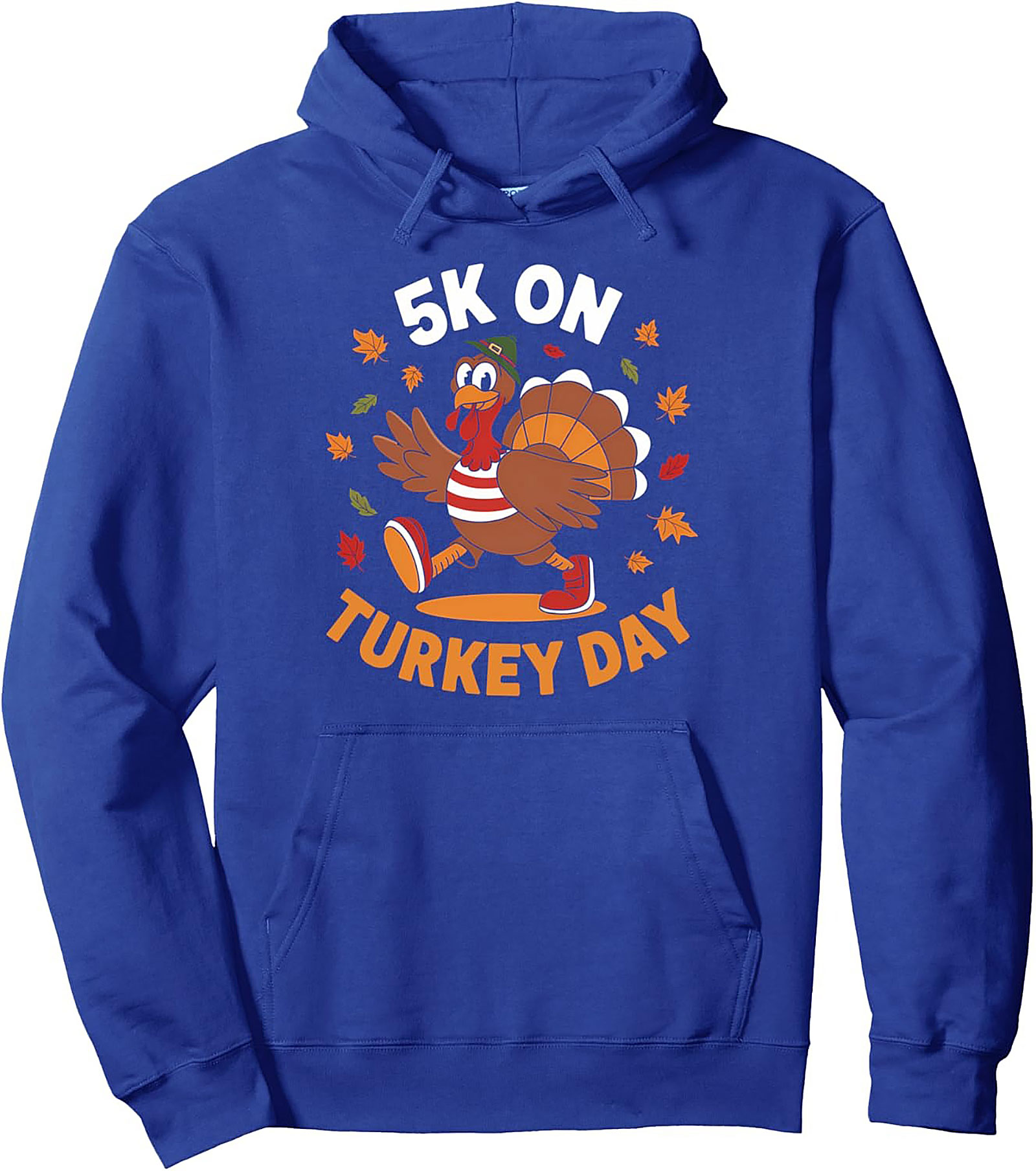 Thanksgiving 5K Graphic Hoodie | Turkey Trot Pullover