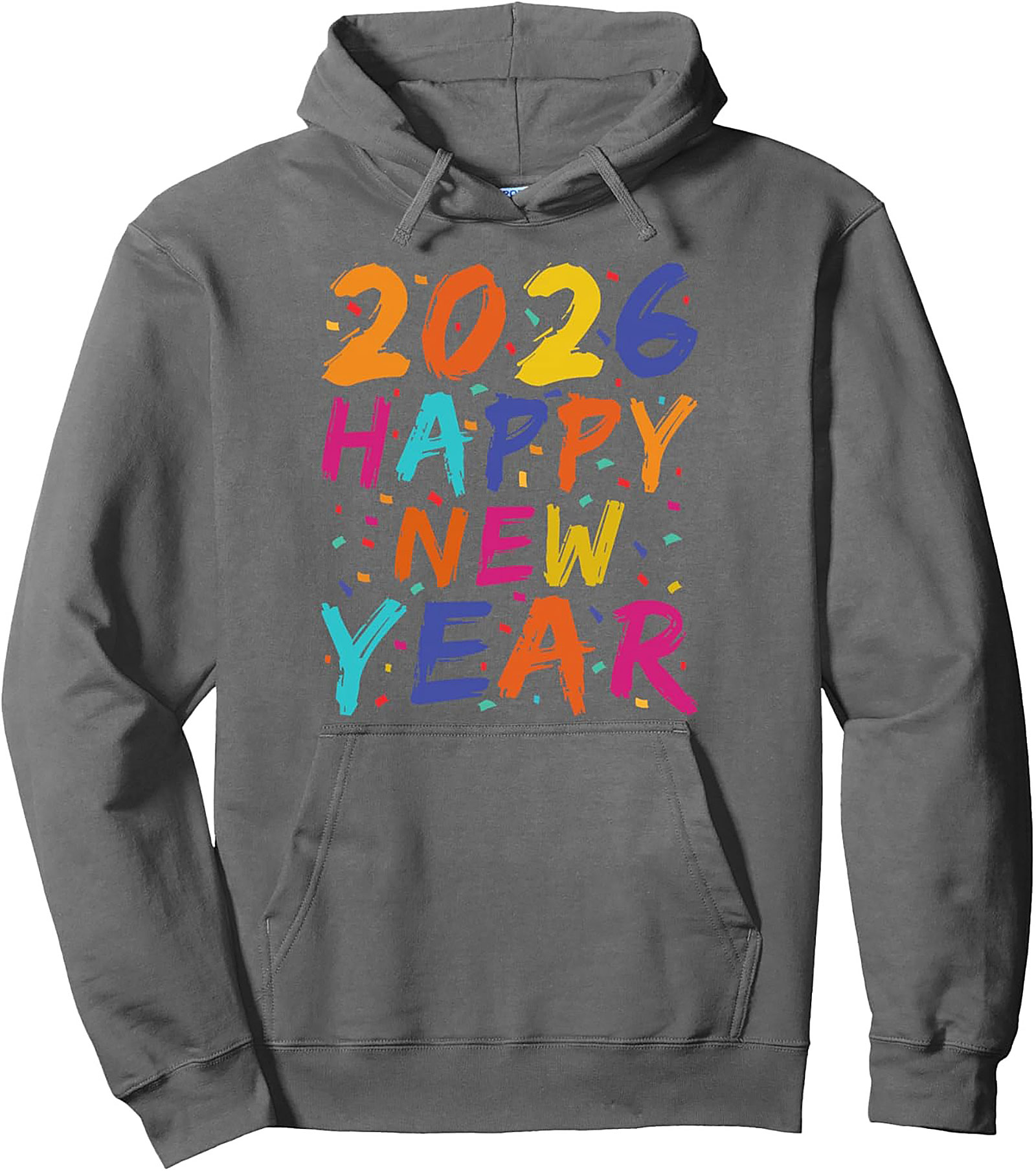 2026 Happy New Year Pullover Hoodie Celebration Gift