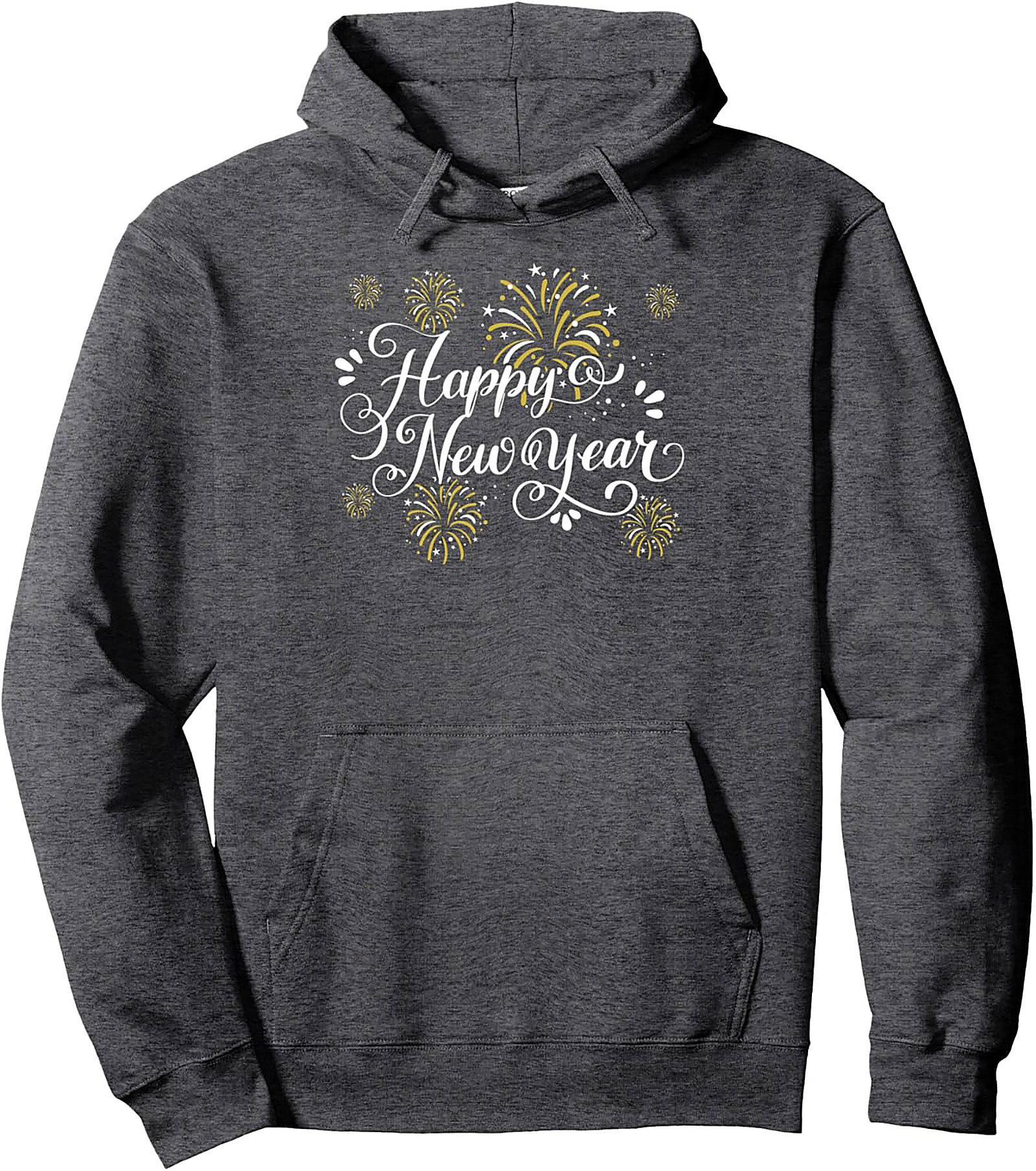 Happy New Year Pullover Hoodie Festive Graphic