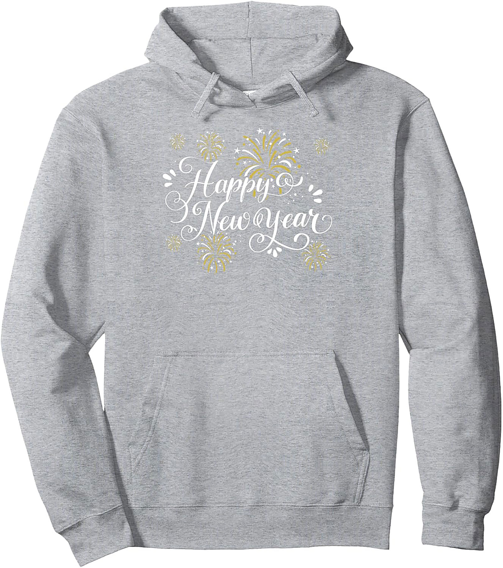 Happy New Year Pullover Hoodie Festive Graphic