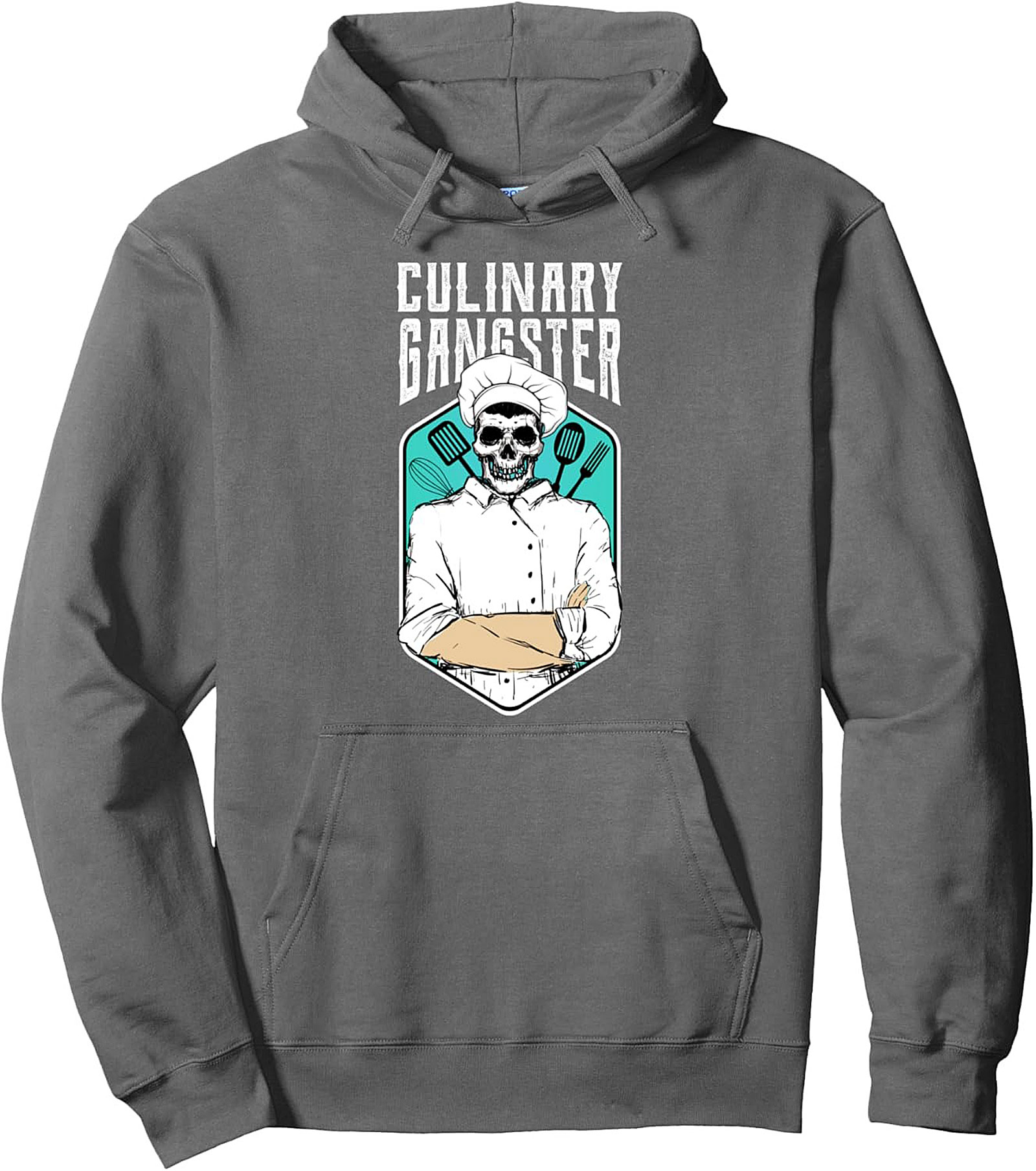 Culinary Gangster Graphic Hoodie Chef Pullover Gift
