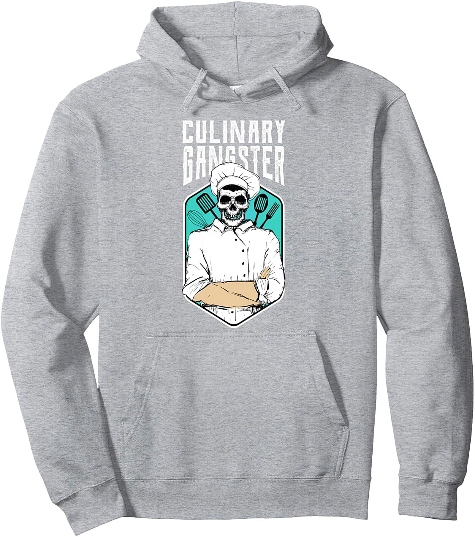 Culinary Gangster Graphic Hoodie Chef Pullover Gift
