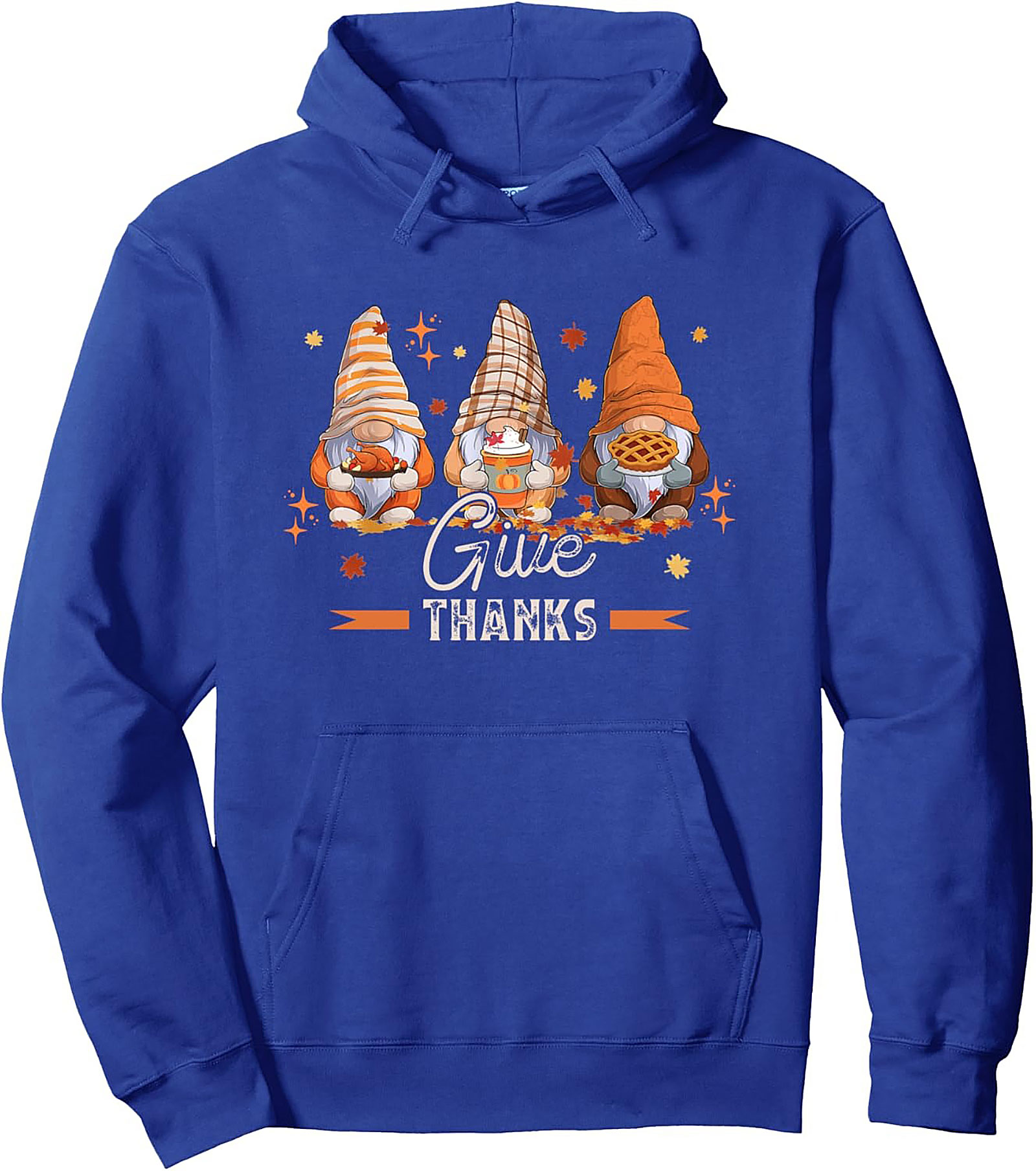 Thanksgiving Gnomes Pullover Hoodie | Fall & Gratitude Gift