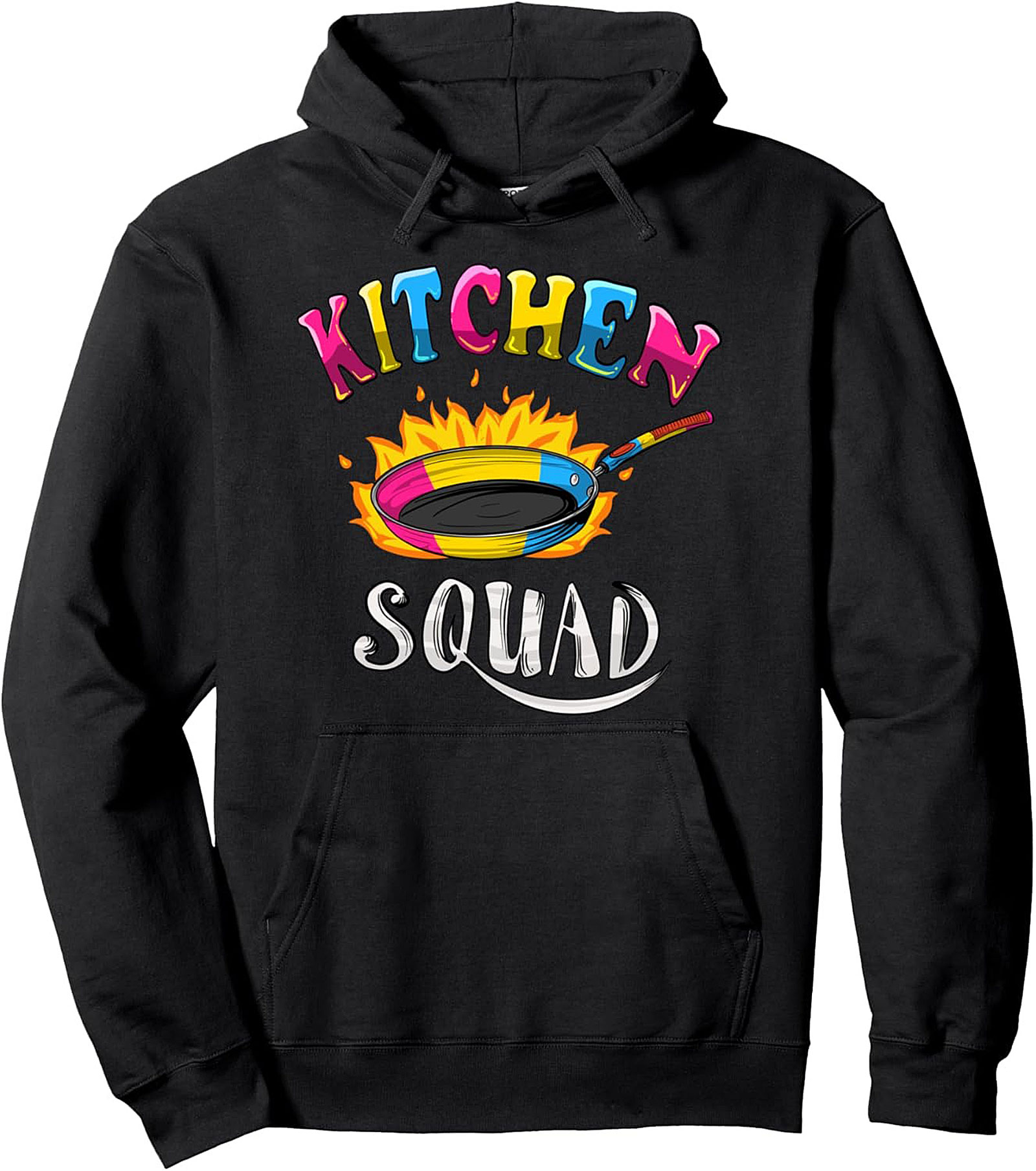 Pansexual Kitchen Squad Hoodie Pan Pride Pullover
