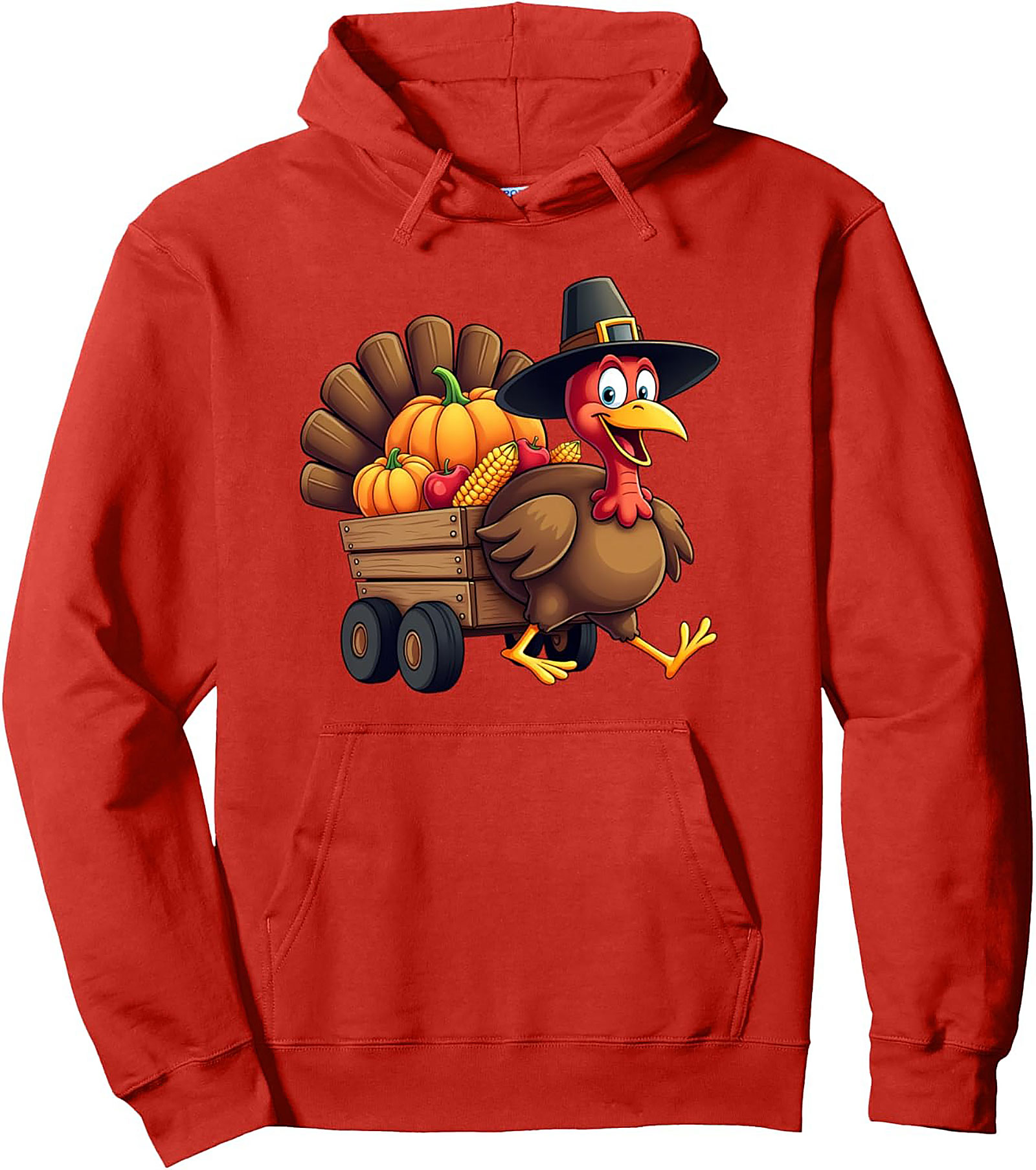 Cozy Thanksgiving Turkey Pullover Hoodie | Festive Gift