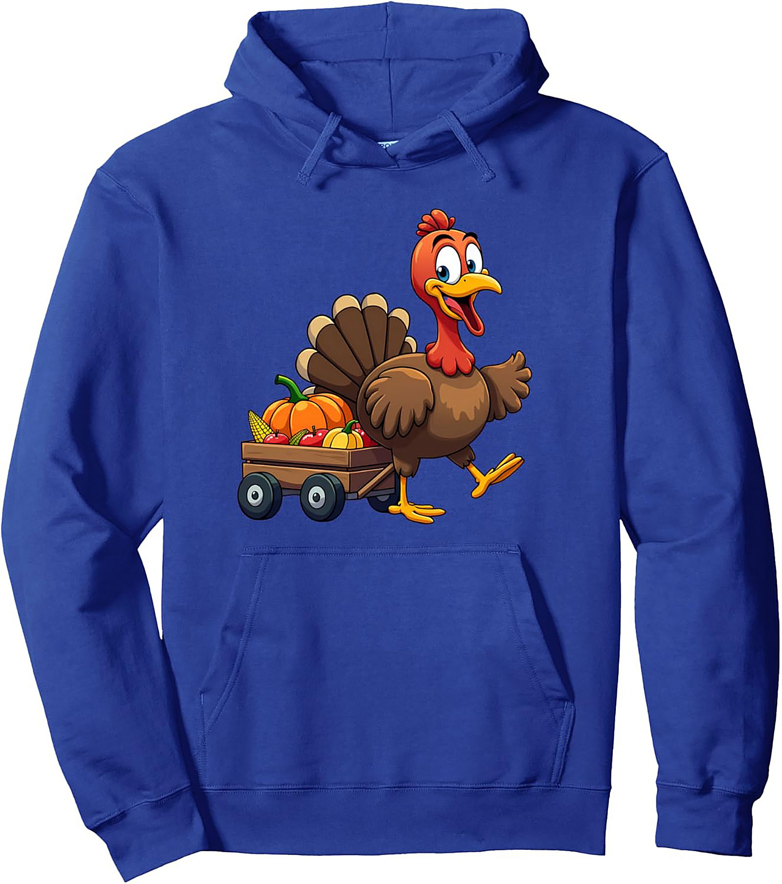 Cozy Thanksgiving Turkey Graphic Hoodie | Fall Pullover
