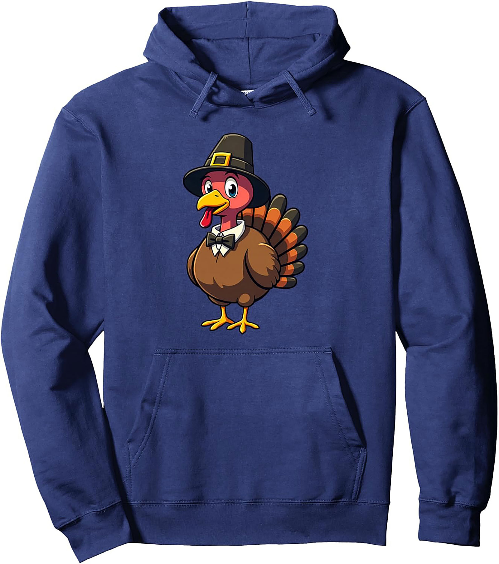 Cozy Thanksgiving Turkey Pullover Hoodie | Festive Gift