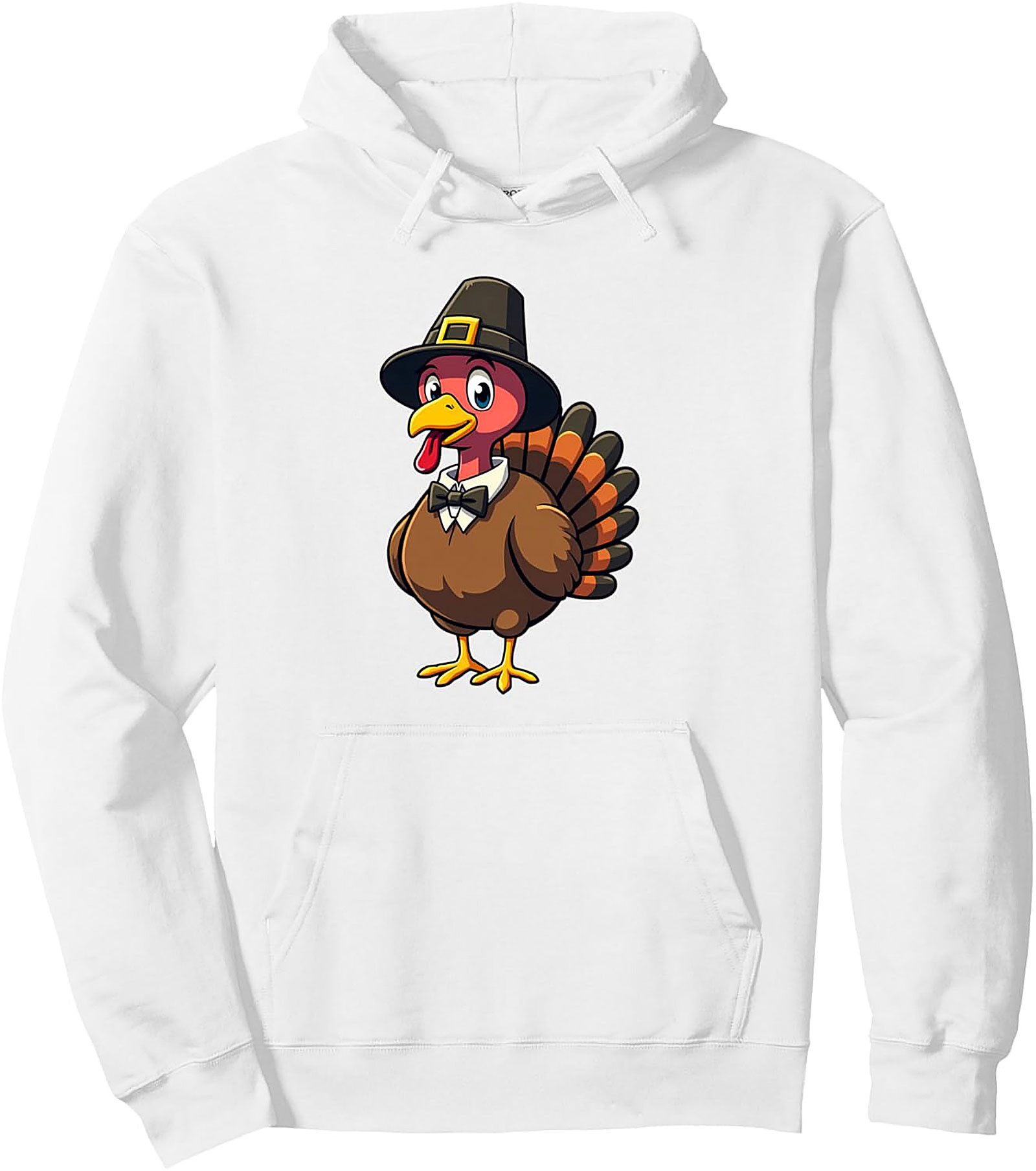 Cozy Thanksgiving Turkey Pullover Hoodie | Festive Gift