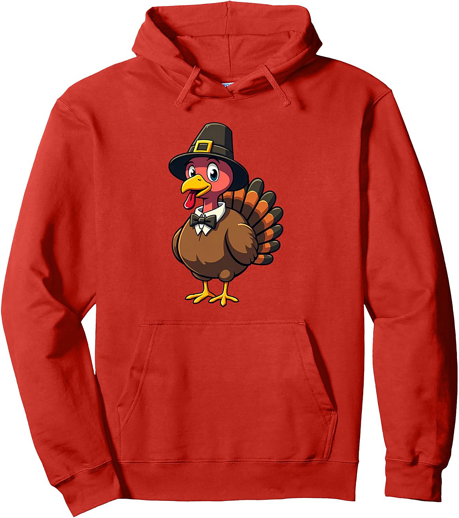 Cozy Thanksgiving Turkey Pullover Hoodie | Festive Gift