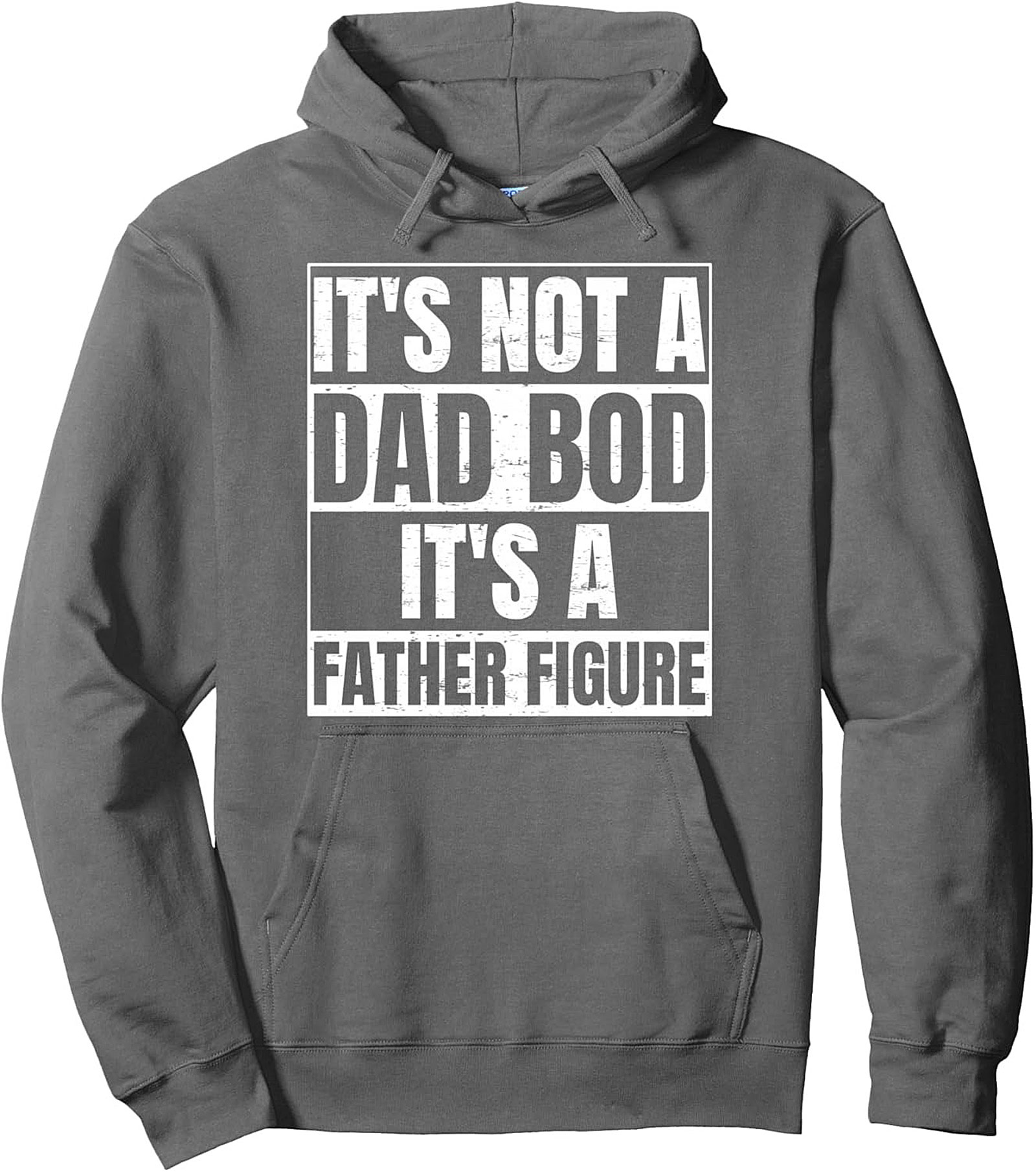 Funny Father Figure Pullover Hoodie Dad Bod Gift