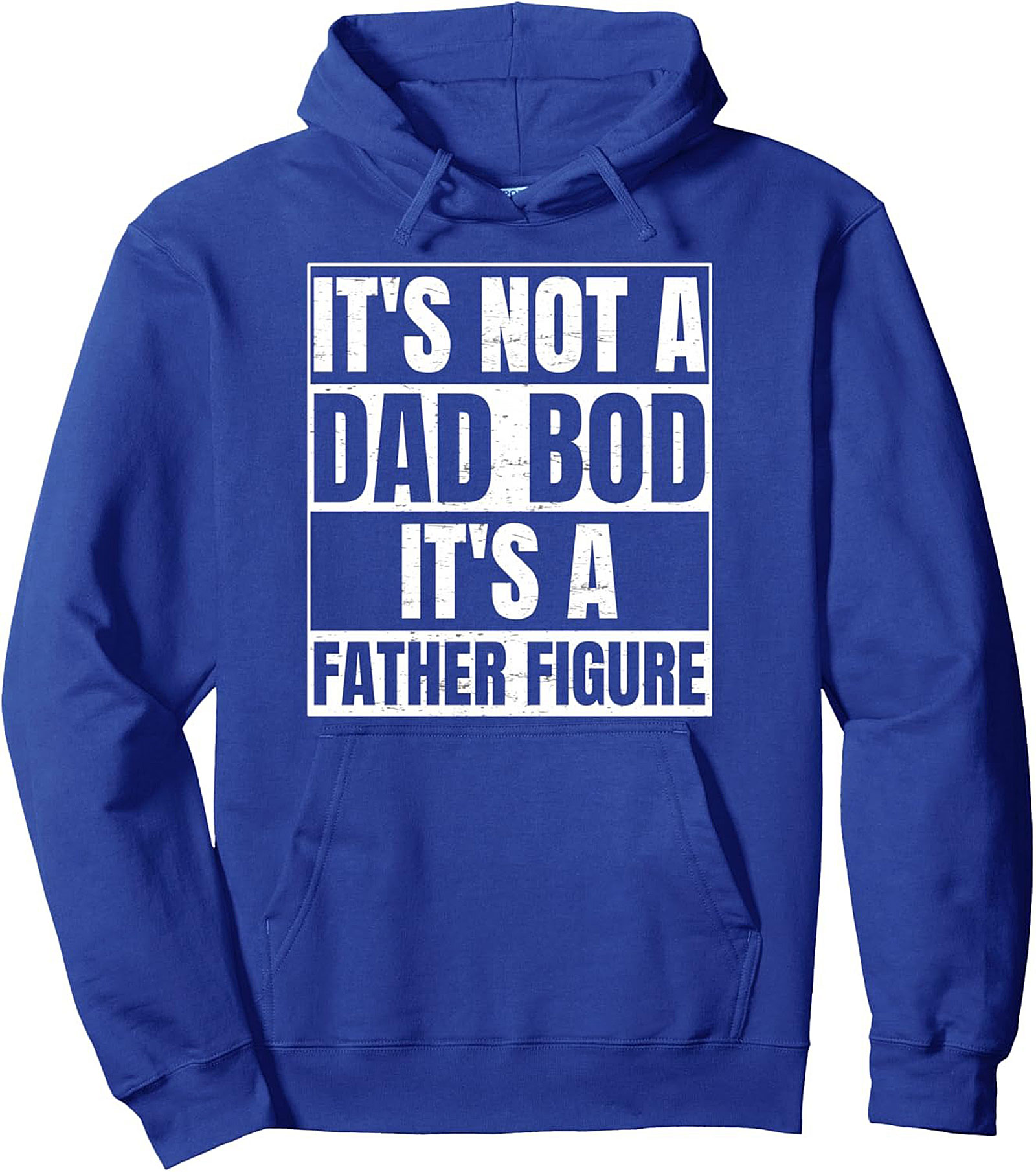Funny Father Figure Pullover Hoodie Dad Bod Gift