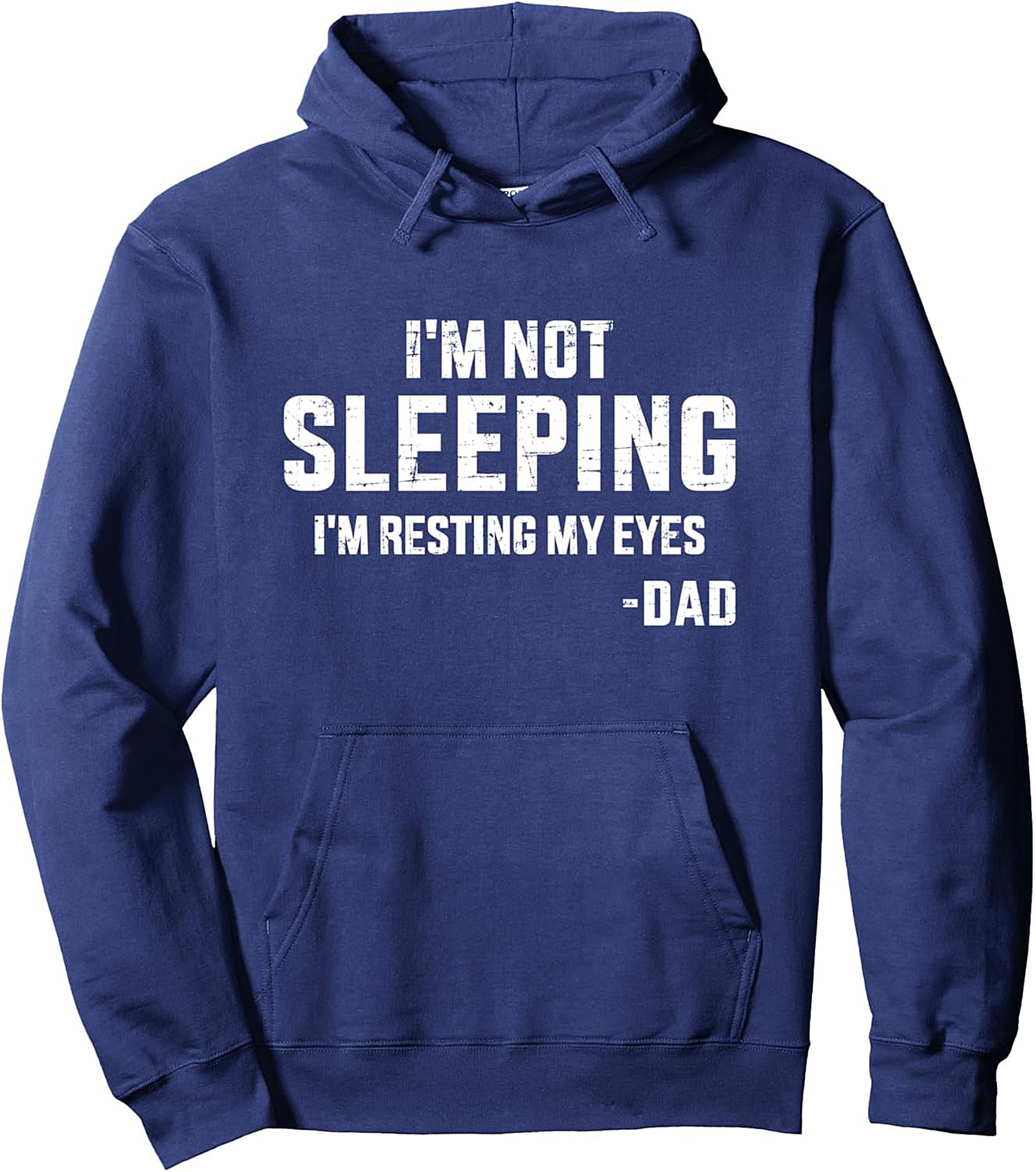 Dad Humor Pullover Hoodie I'm Resting My Eyes Gift