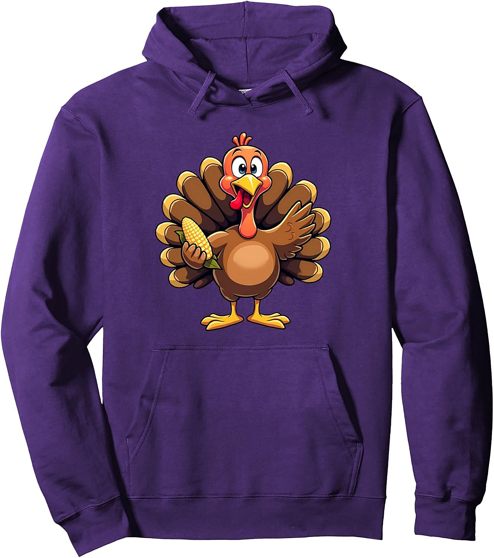 Funny Turkey Pullover Hoodie | Cozy Thanksgiving Gift