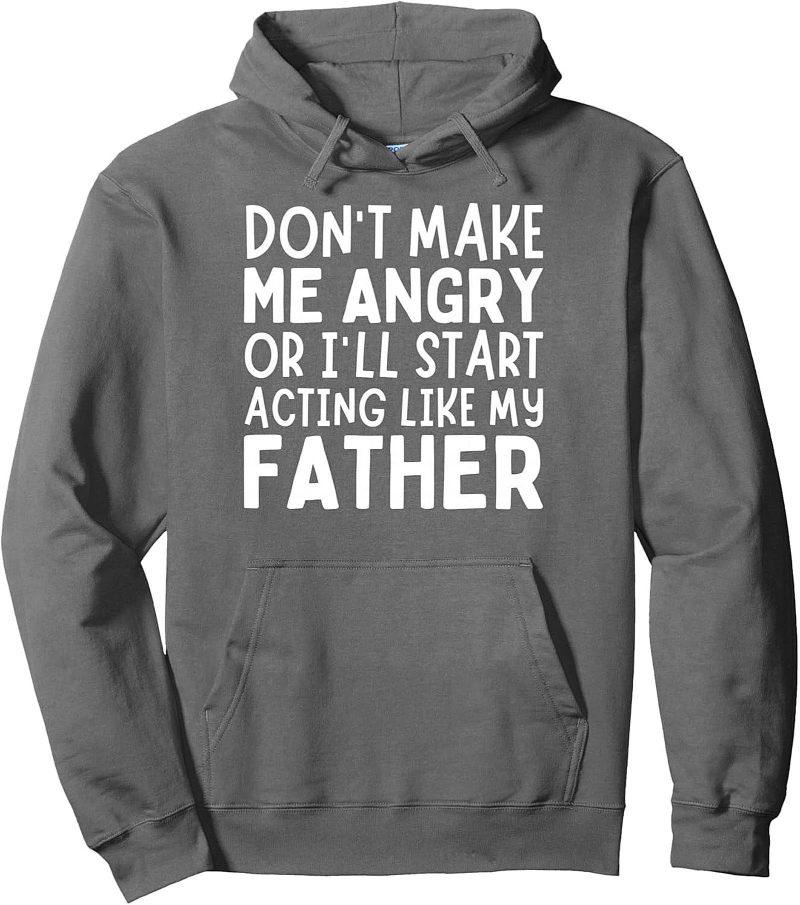 Funny Father Slogan Pullover Hoodie Dad Humor Gift