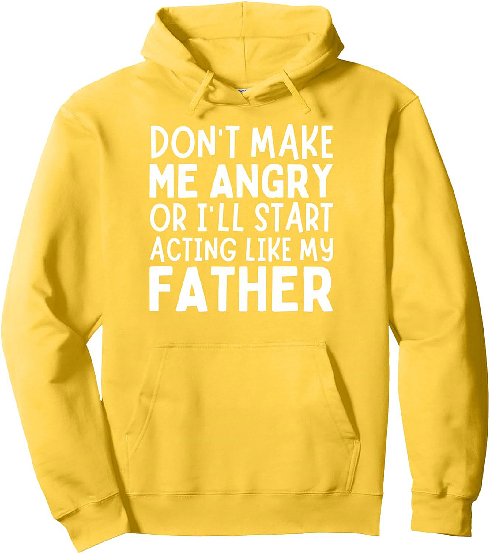 Funny Father Slogan Pullover Hoodie Dad Humor Gift