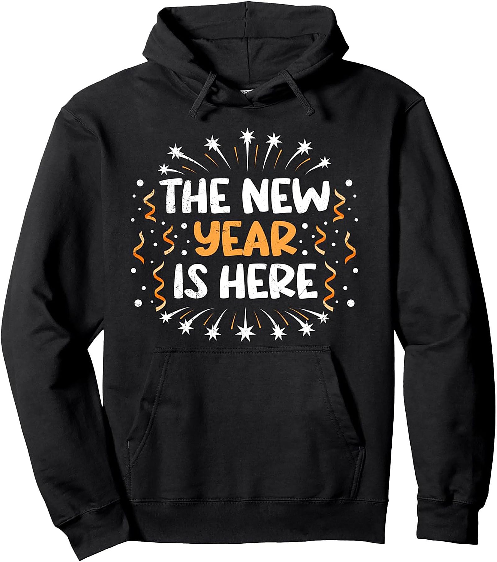 New Year Graphic Hoodie Festive Pullover & Gift Idea