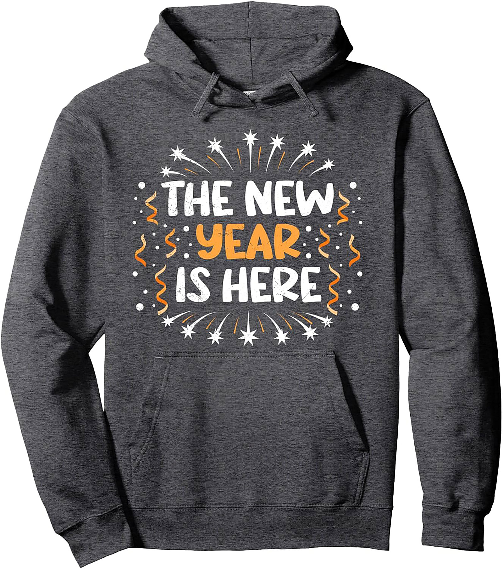 New Year Graphic Hoodie Festive Pullover & Gift Idea