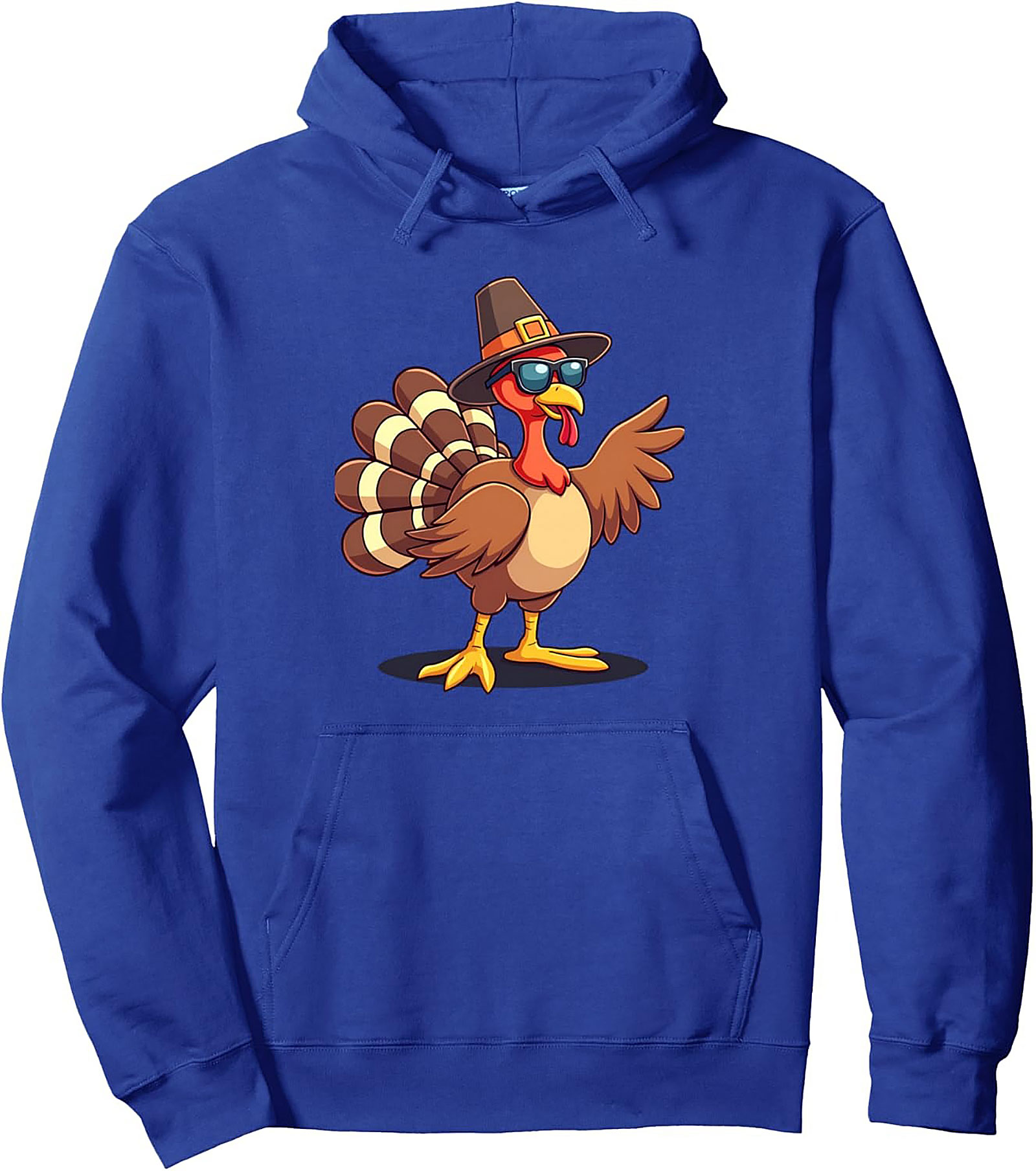 Cool Turkey Thanksgiving Graphic Hoodie | Cozy Pullover