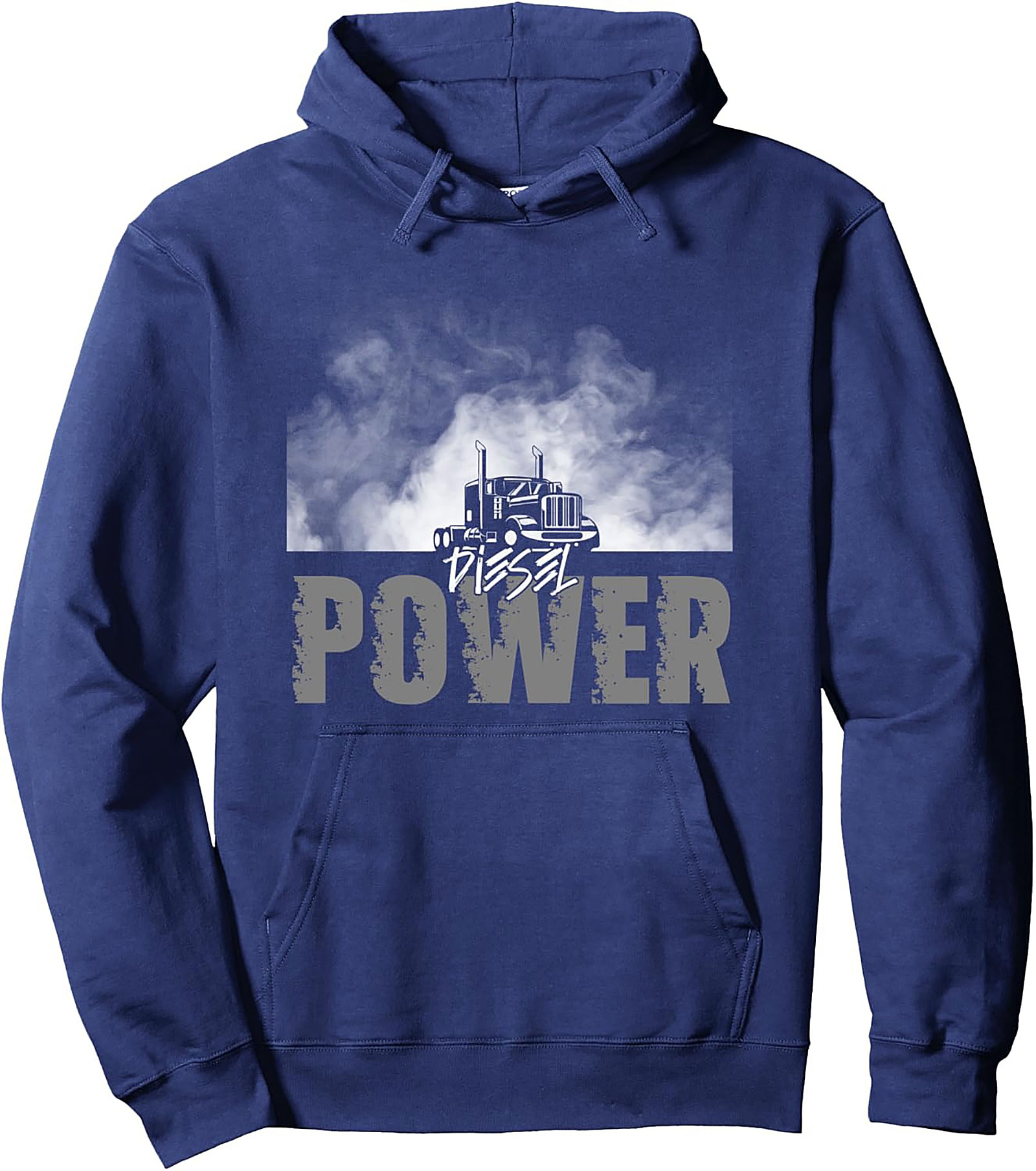 Diesel Power Semi Truck Graphic Hoodie – The Road Warrior Pullover