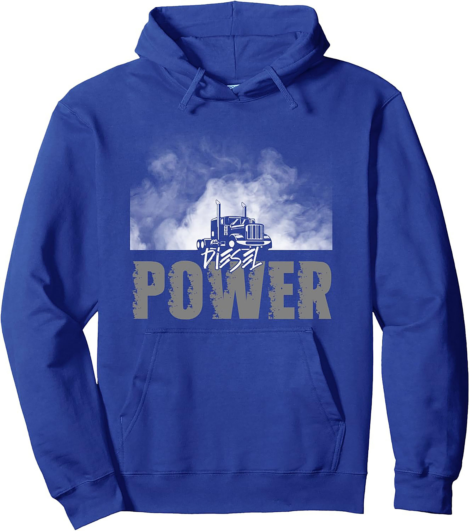 Diesel Power Semi Truck Graphic Hoodie – The Road Warrior Pullover