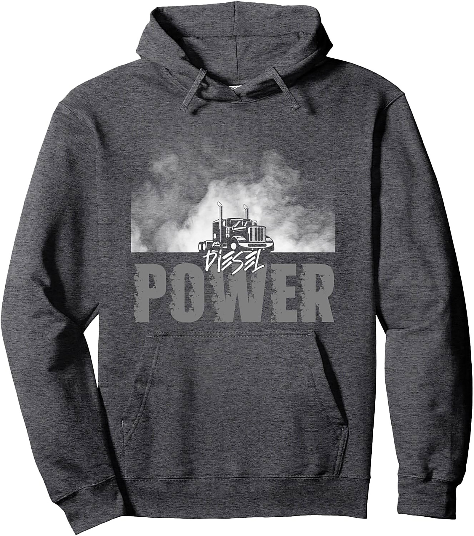 Diesel Power Semi Truck Graphic Hoodie – The Road Warrior Pullover