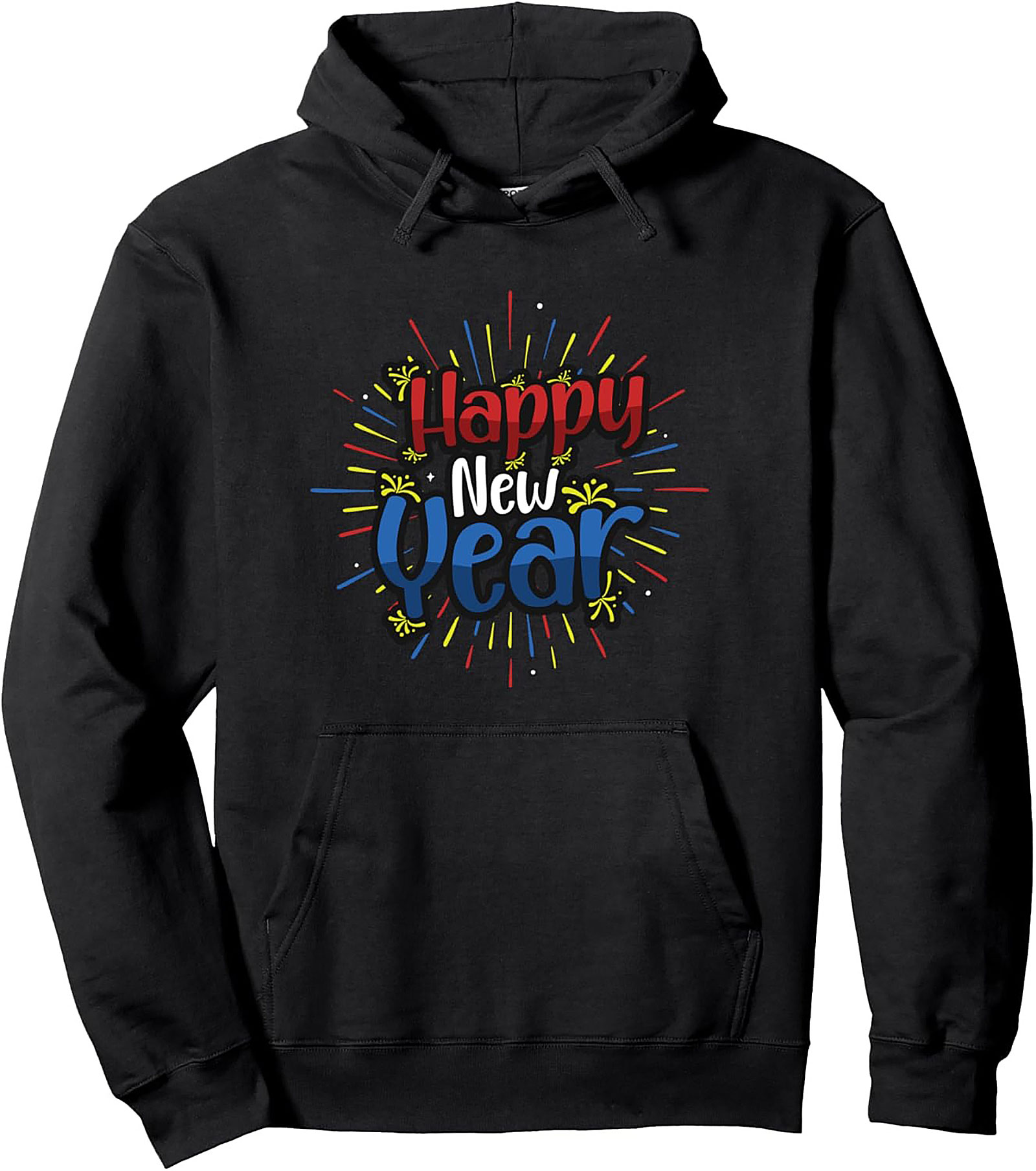 Happy New Year Pullover Hoodie