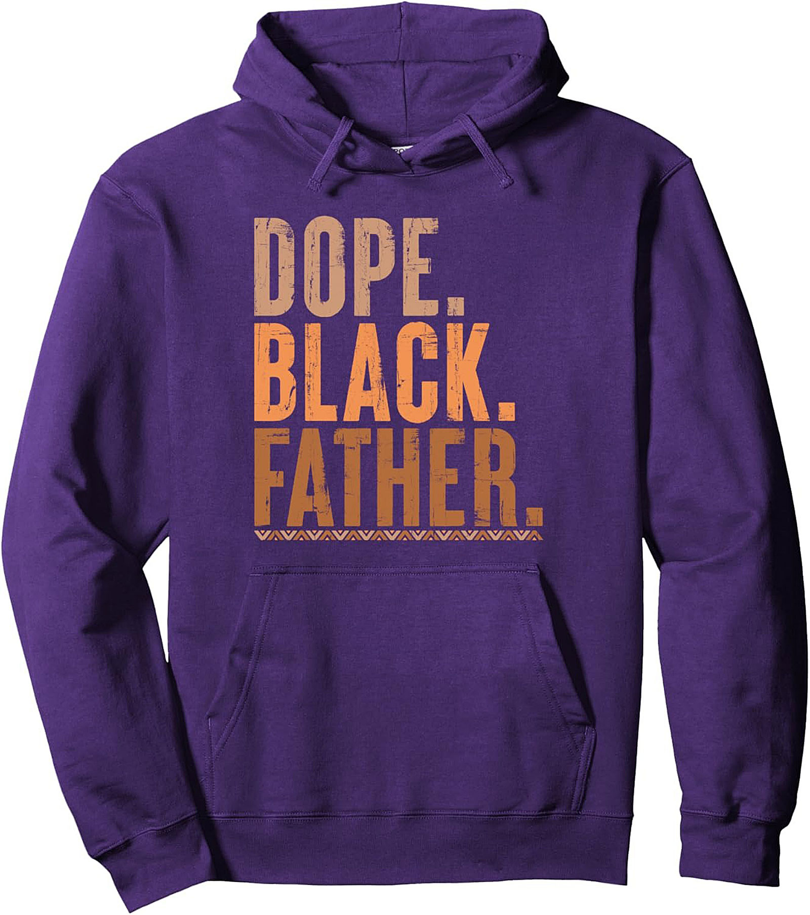 Dope Black Father Pullover Hoodie Streetwear Gift Idea