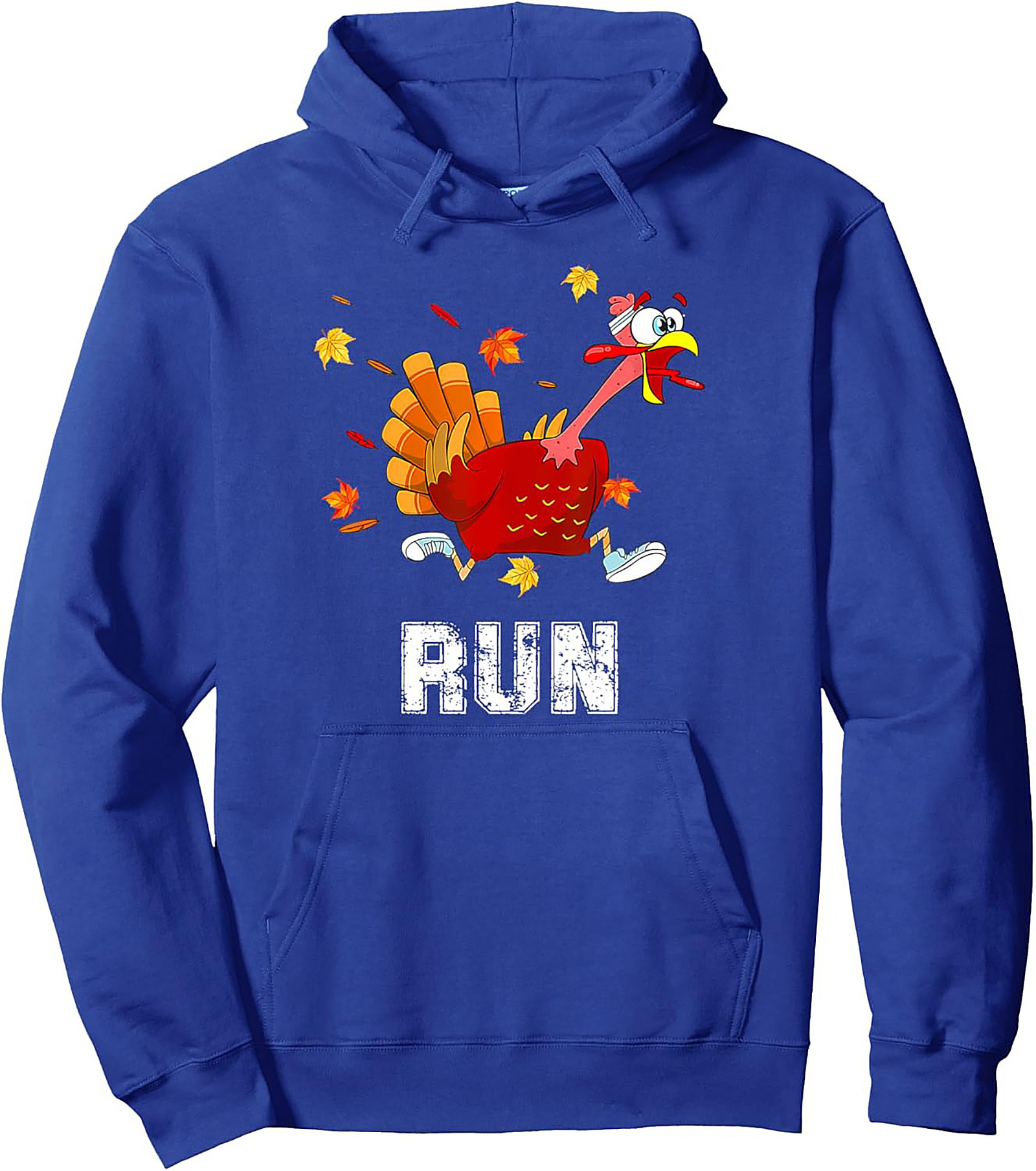 Funny Turkey Trot Pullover Hoodie | Thanksgiving Gift