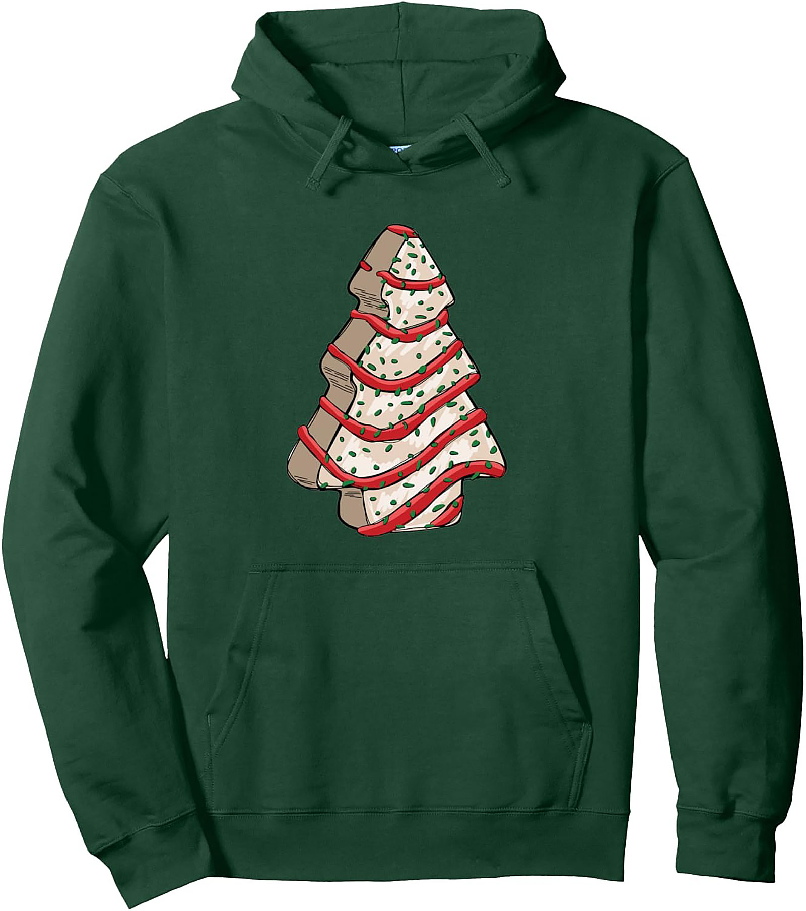 Nostalgic Christmas Cookie Pullover Hoodie