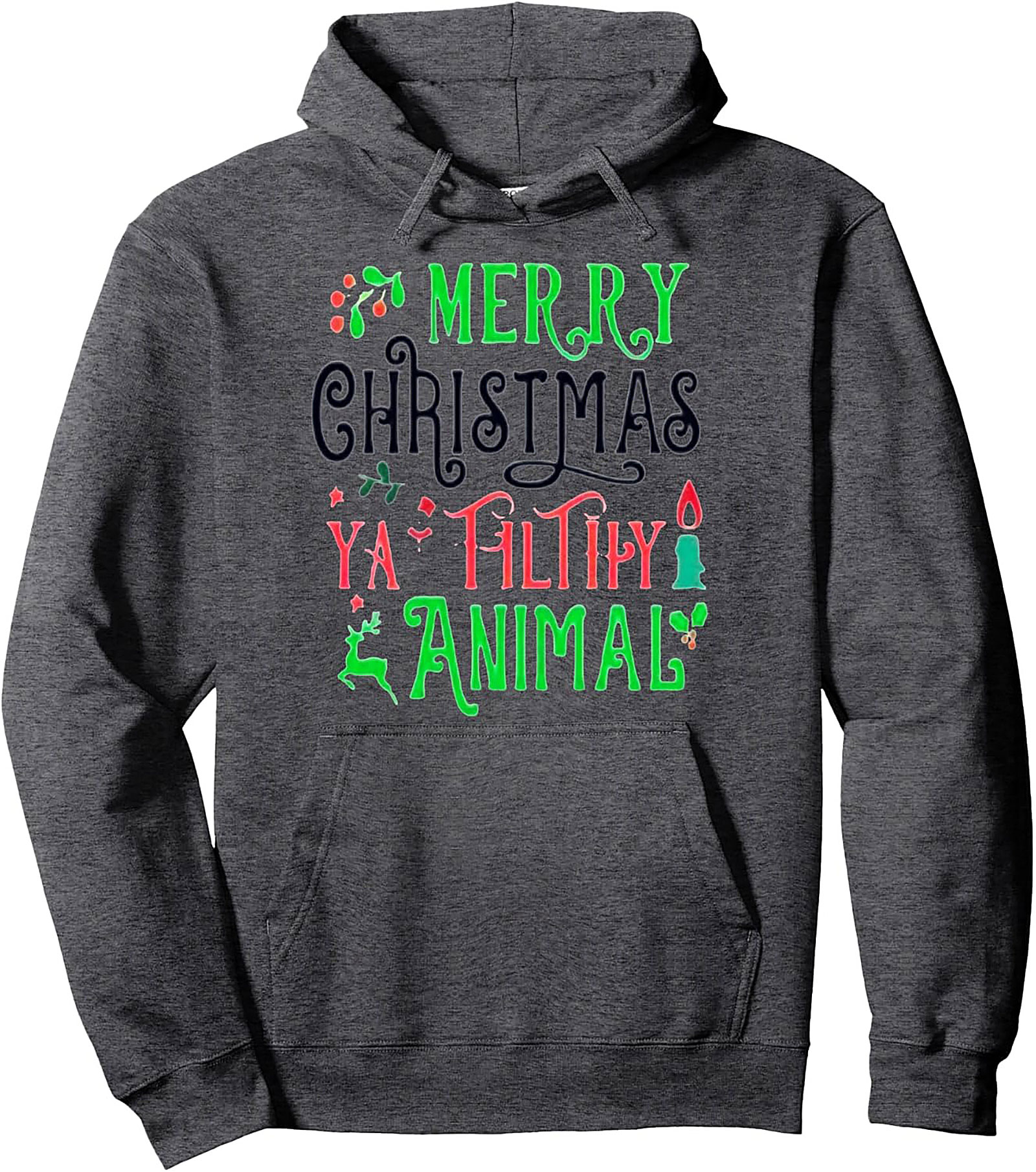 Filthy Animal Christmas Pullover Hoodie Iconic Graphic Gift